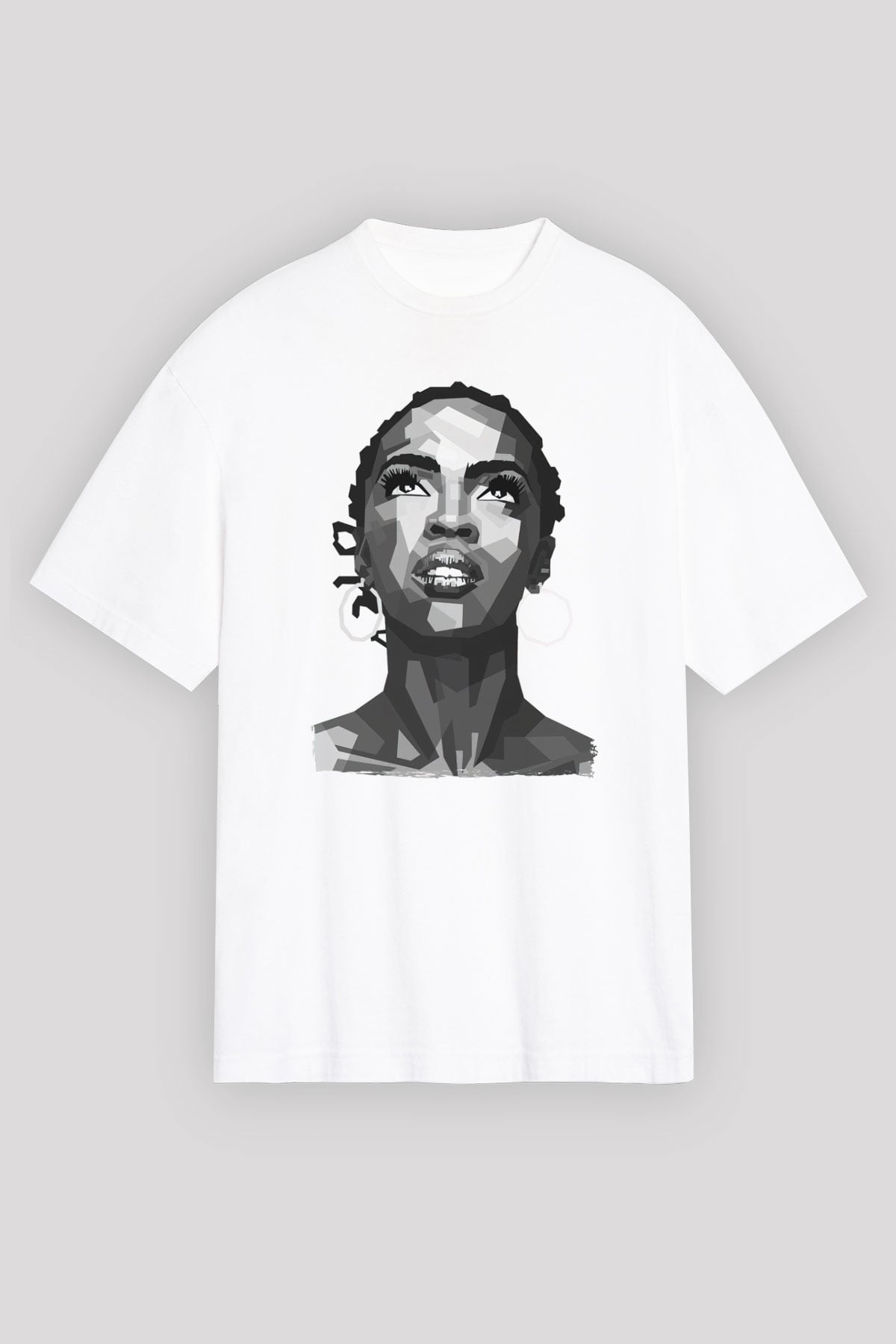 Lauryn Hill Beyaz Unisex Tişört T-Shirt - TişörtFabrikası