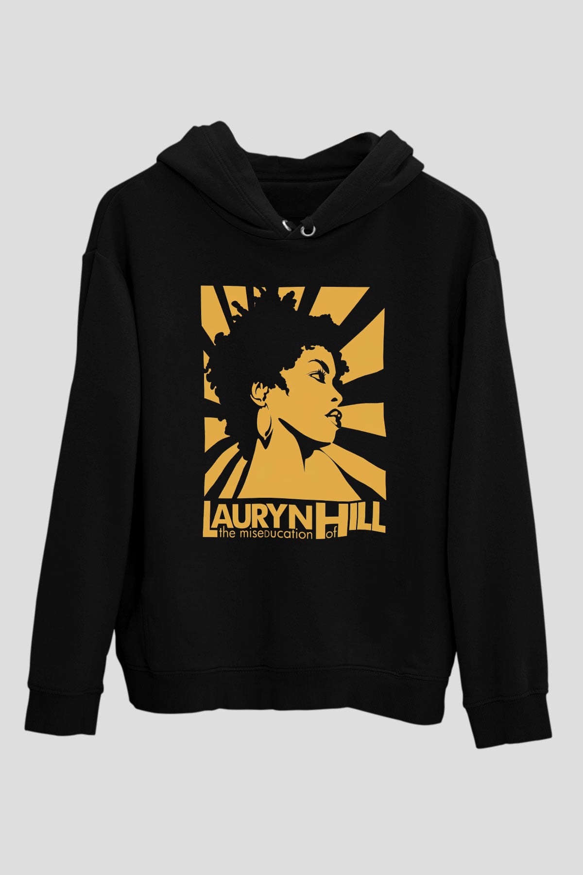 Lauryn Hill Siyah Unisex Hoodie