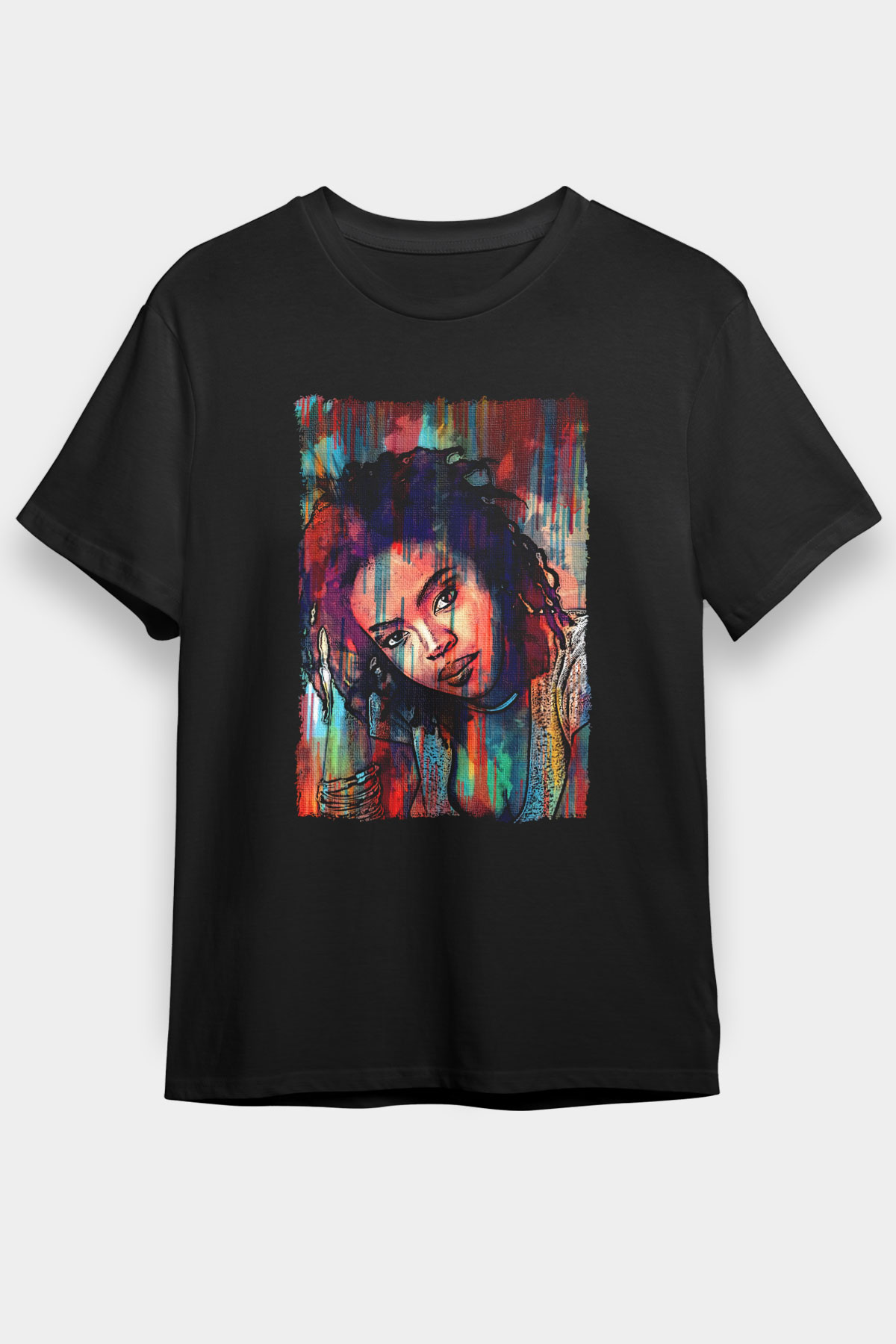 Lauryn Hill Siyah Unisex Tişört T-Shirt - TişörtFabrikası
