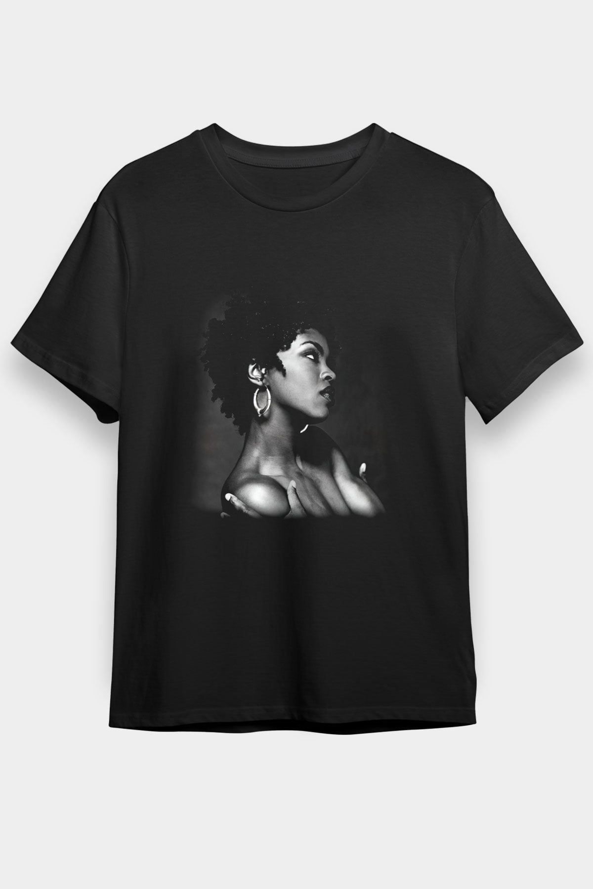Lauryn Hill Siyah Unisex Tişört T-Shirt - TişörtFabrikası