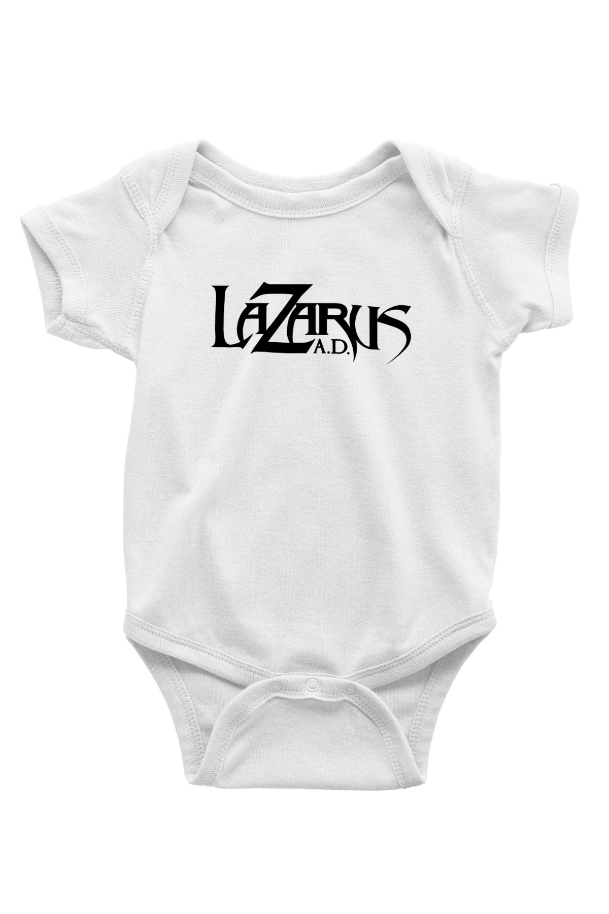 Lazarus A.D. Beyaz Bebek Body - Zıbın