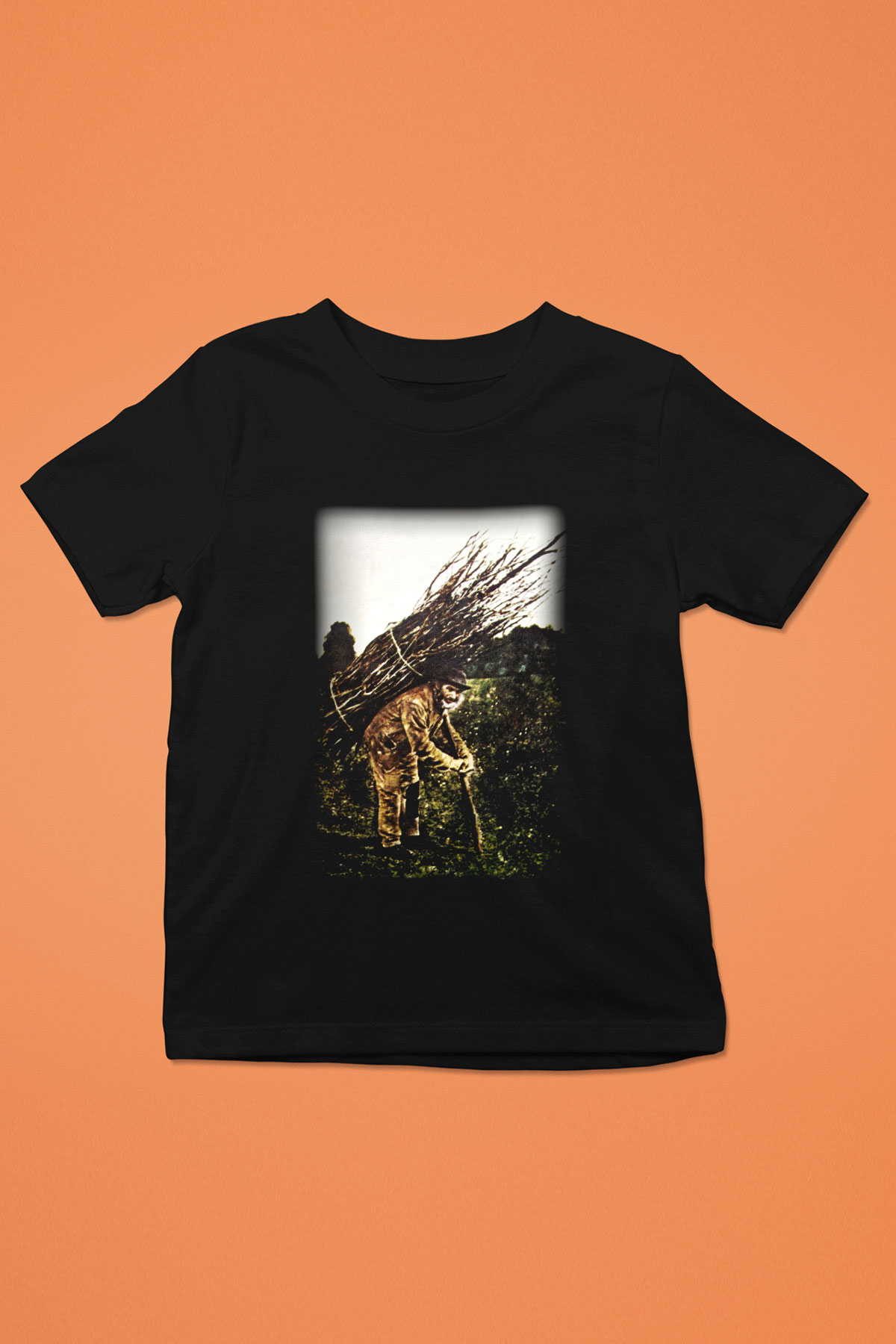 Led Zeppelin Baskılı Siyah Unisex Çocuk Tişört