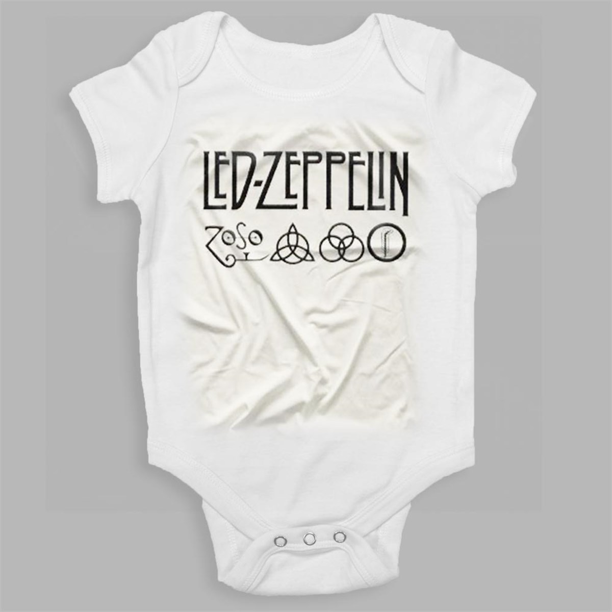 Led Zeppelin Bebek Body, Bebek Zıbın, Bebek Tulumu BRCA2523