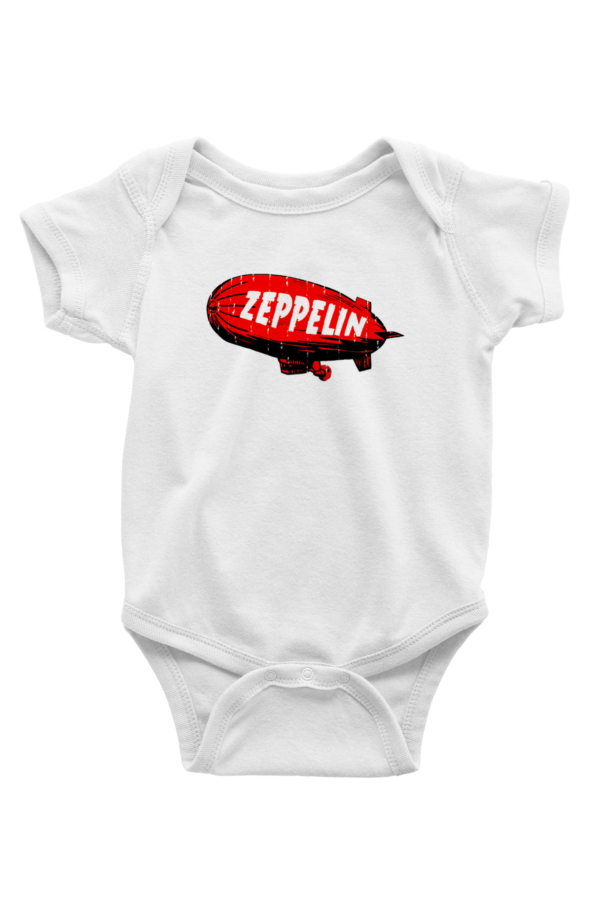 Led Zeppelin Beyaz Bebek Body - Zıbın