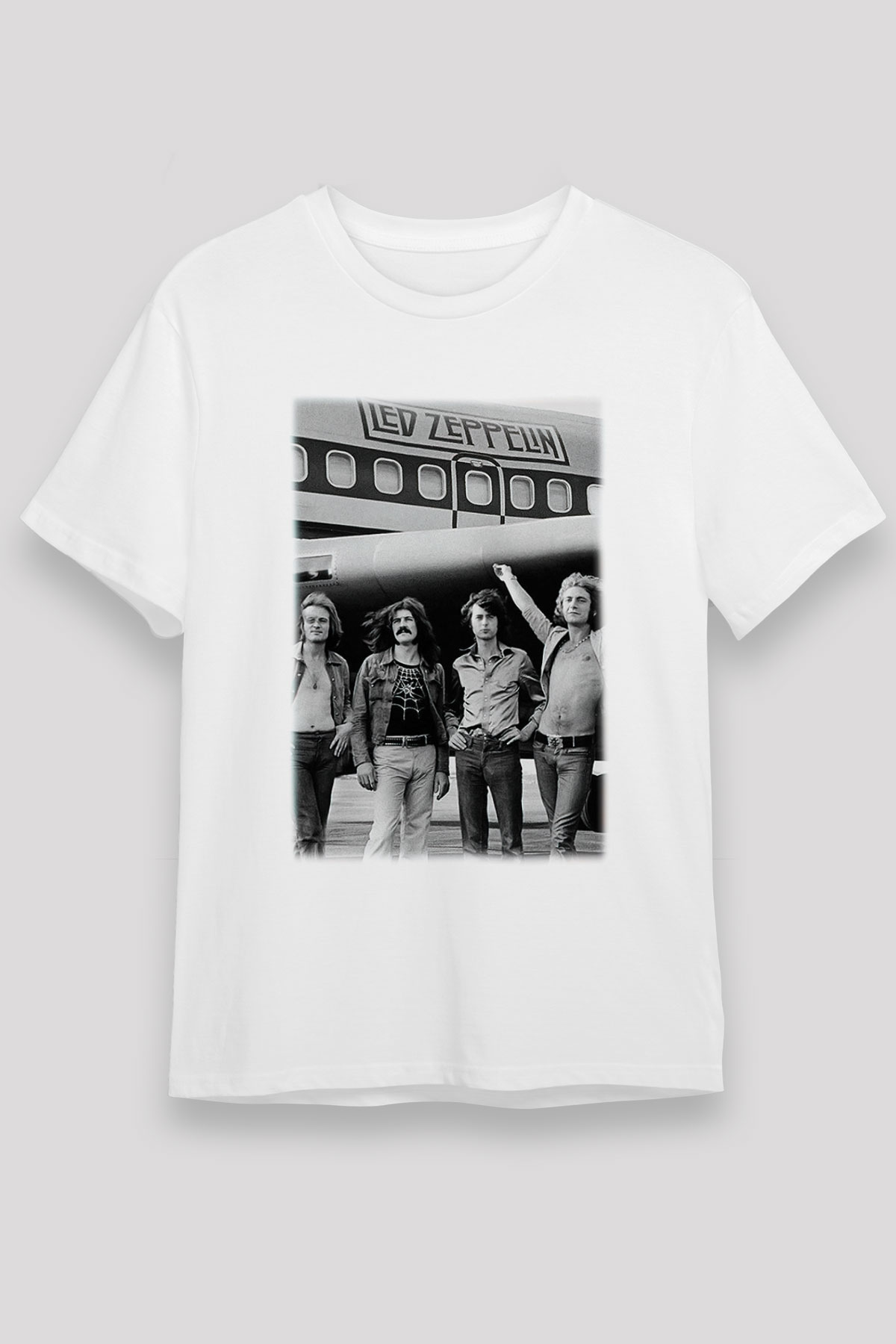 Led Zeppelin White Unisex Tee - STREETWEAR