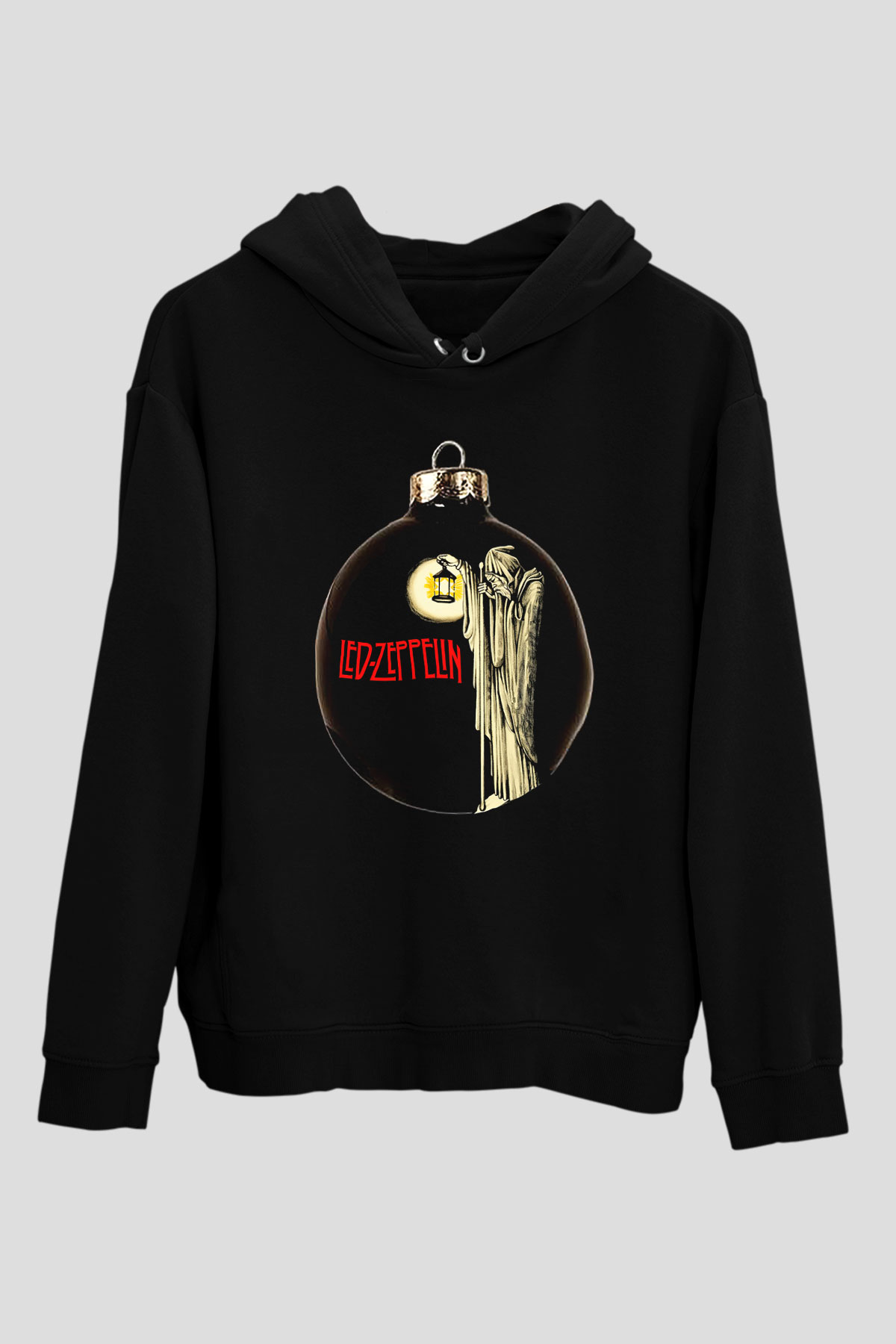 Led Zeppelin Siyah Unisex Hoodie