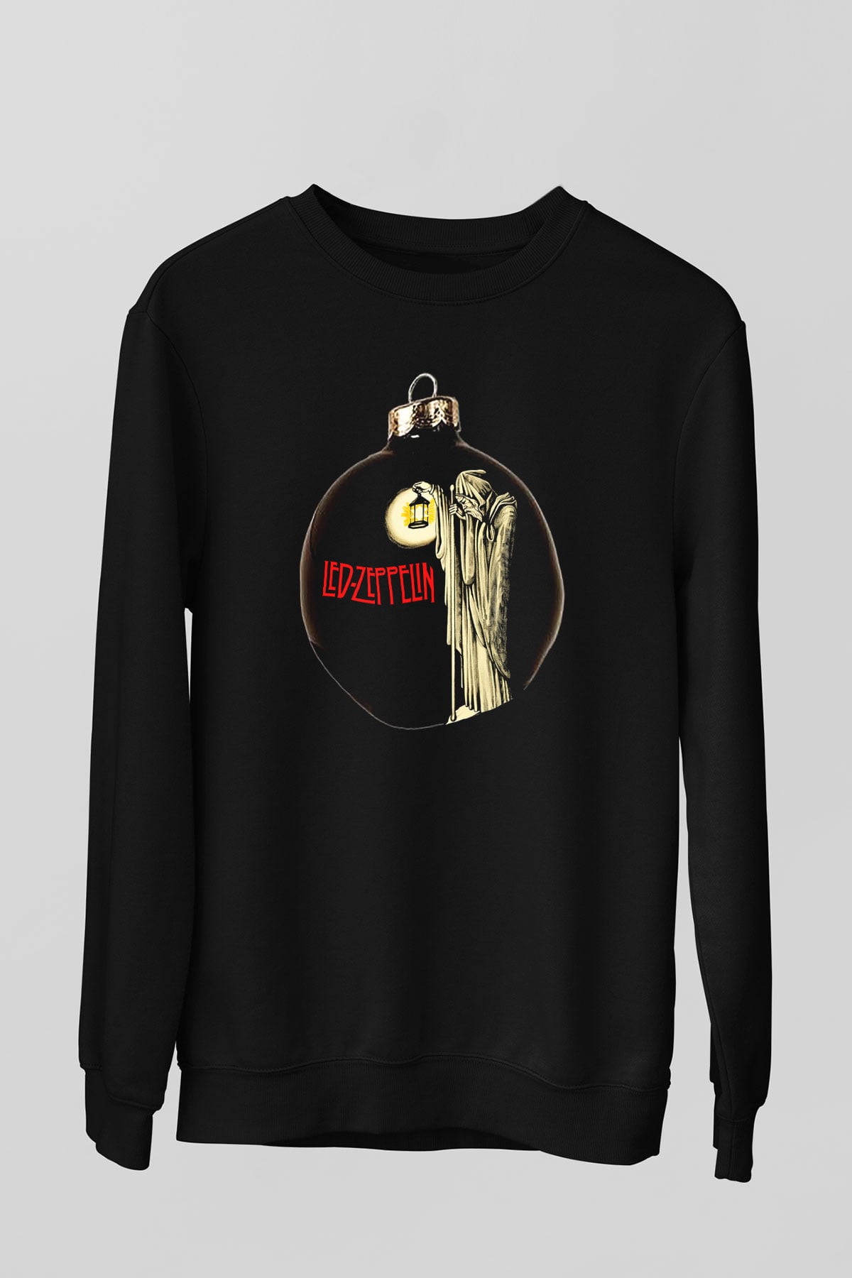 Led Zeppelin Siyah Unisex Sweatshirt
