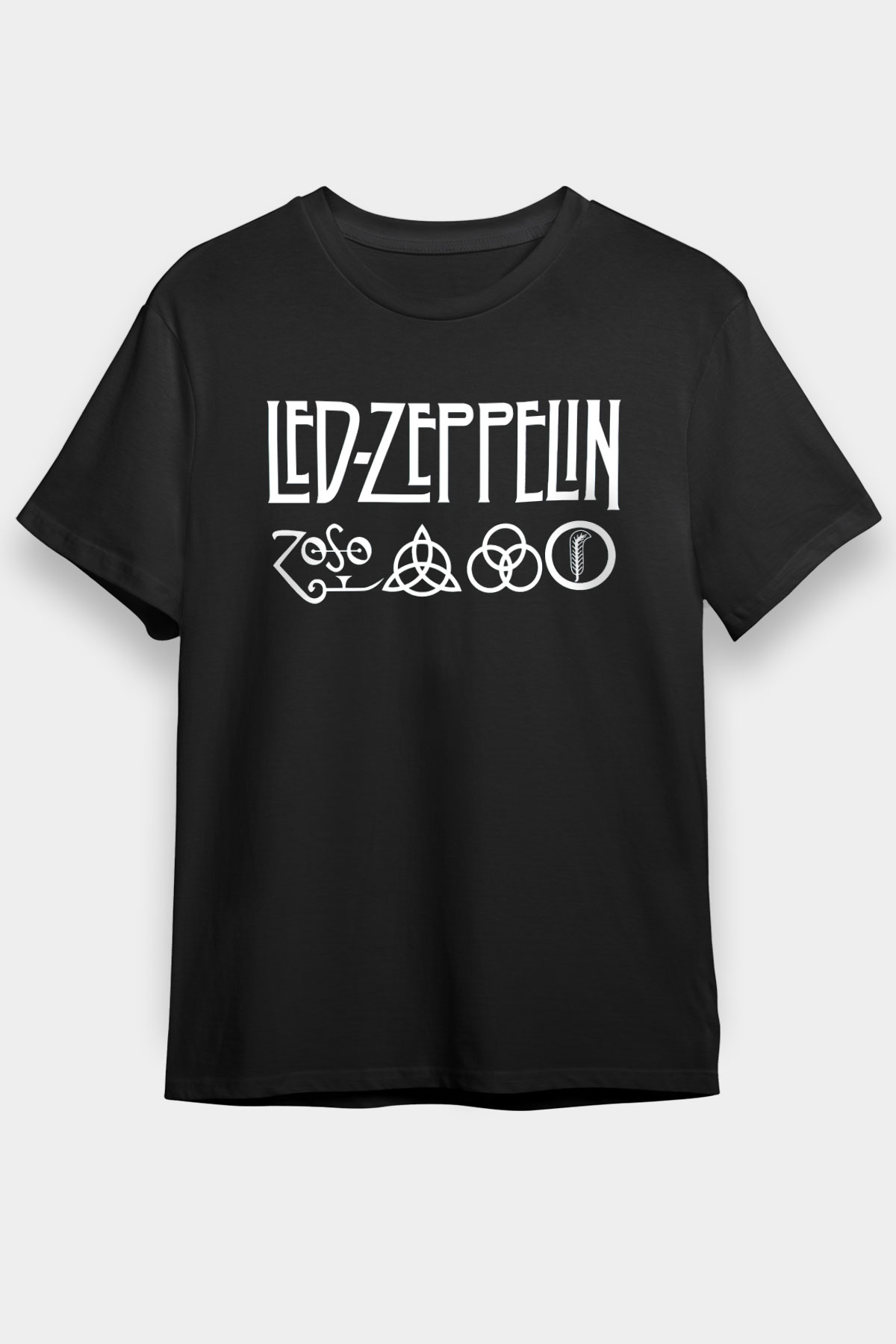 Led Zeppelin Black Unisex Tee - STREETWEAR