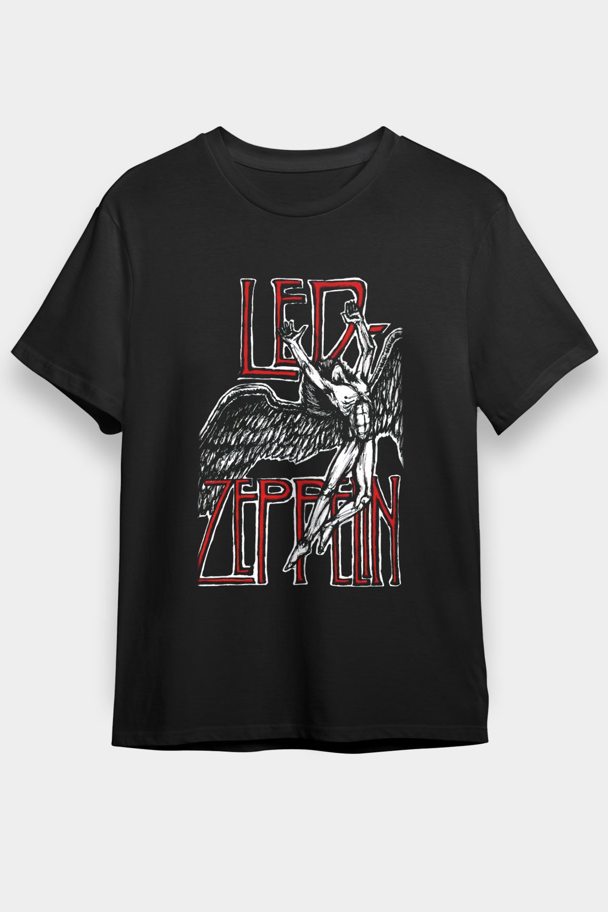 Led Zeppelin Black Unisex Tee - STREETWEAR