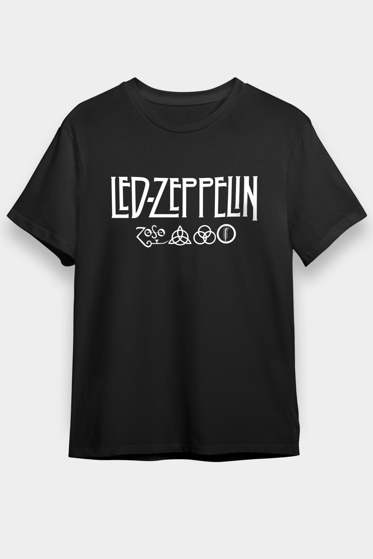 Led Zeppelin Black Unisex Tee - STREETWEAR