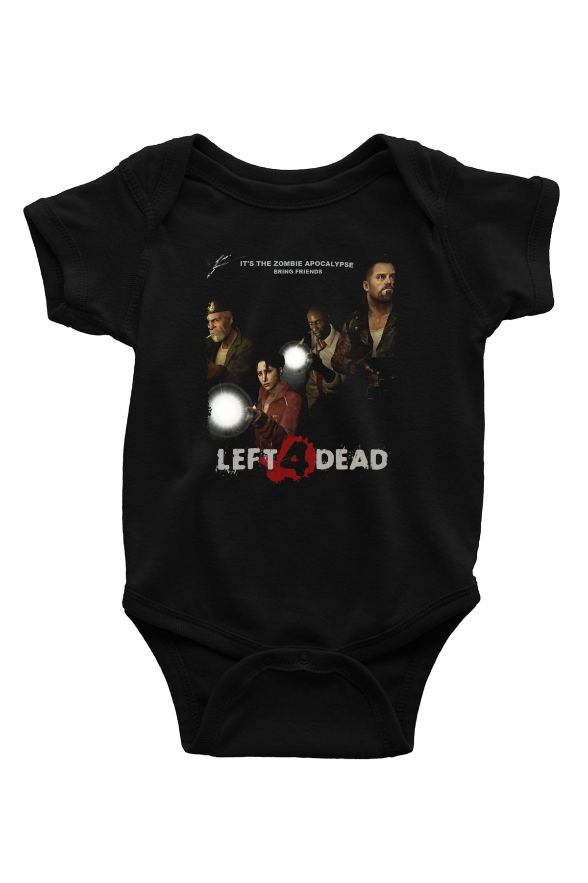 Left 4 Dead Siyah Bebek Body - Zıbın