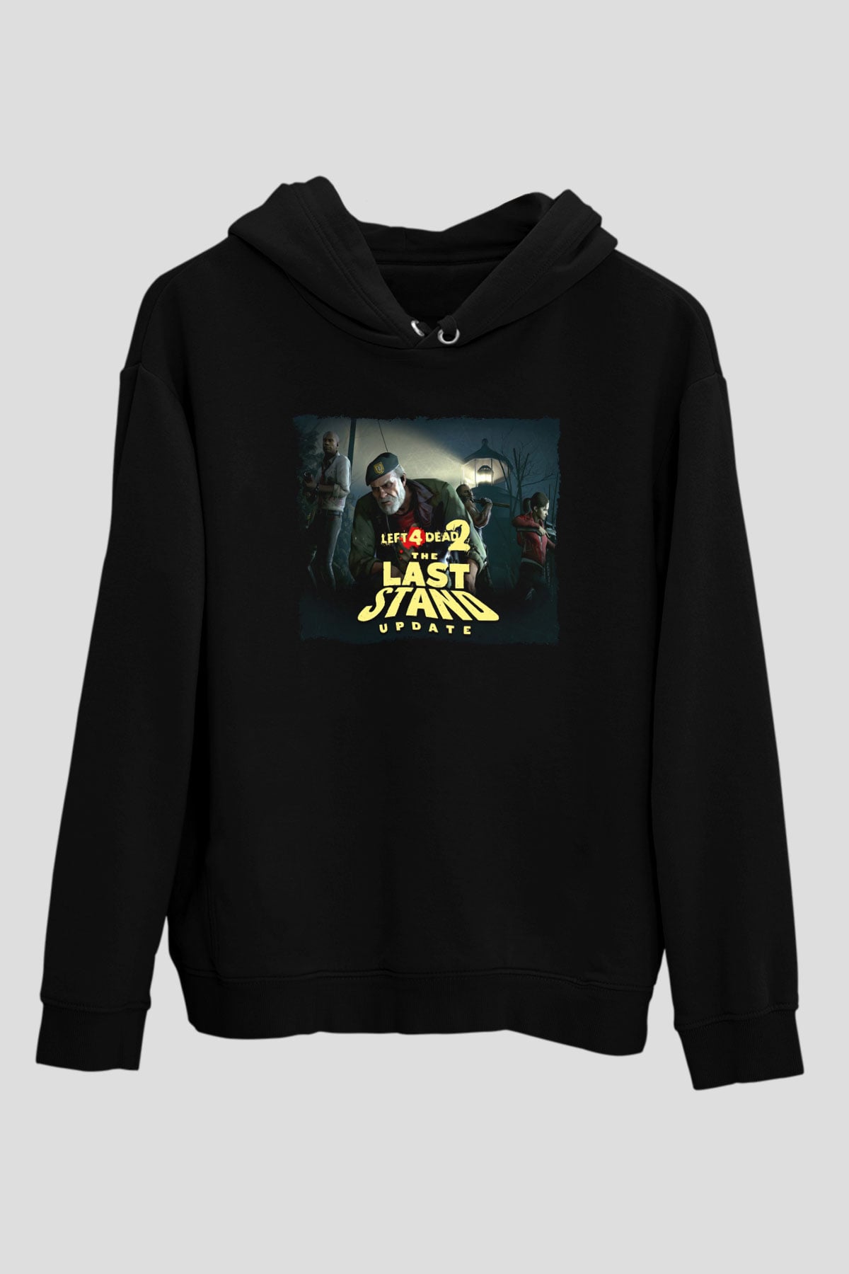 Left 4 Dead Siyah Unisex Hoodie