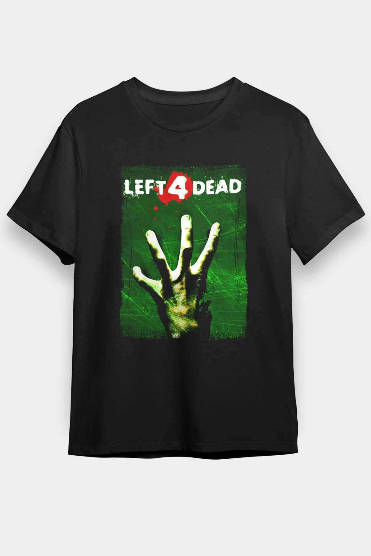 Left 4 Dead Siyah Unisex Tişört T-Shirt
