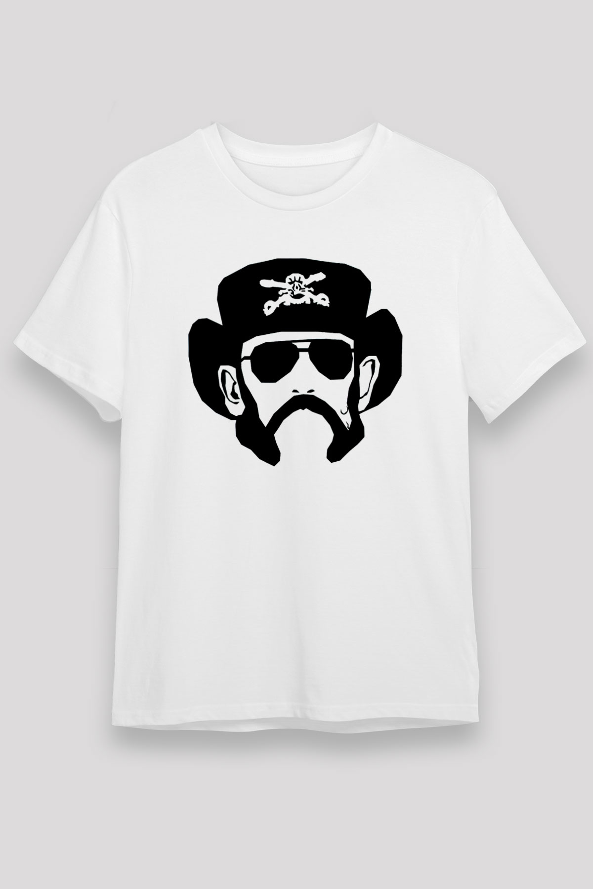 Lemmy Beyaz Unisex Tişört T-Shirt - TişörtFabrikası