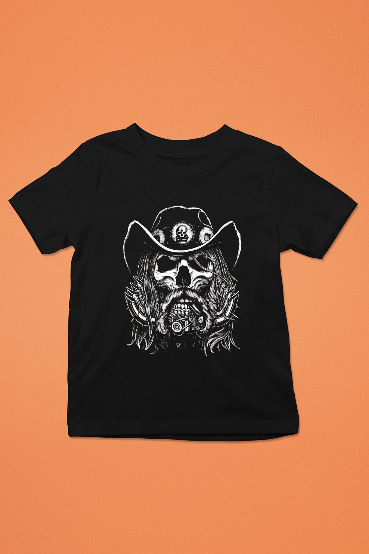 Lemmy Siyah Unisex Çocuk Tişört