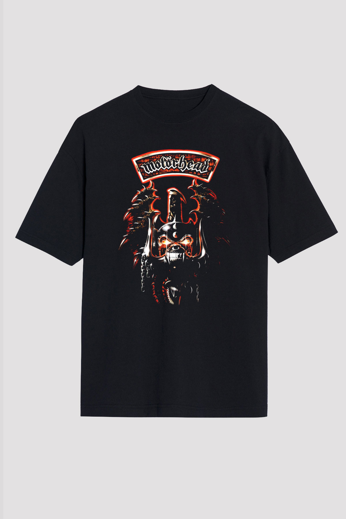 Lemmy Siyah Unisex Oversize Tişört T-Shirt