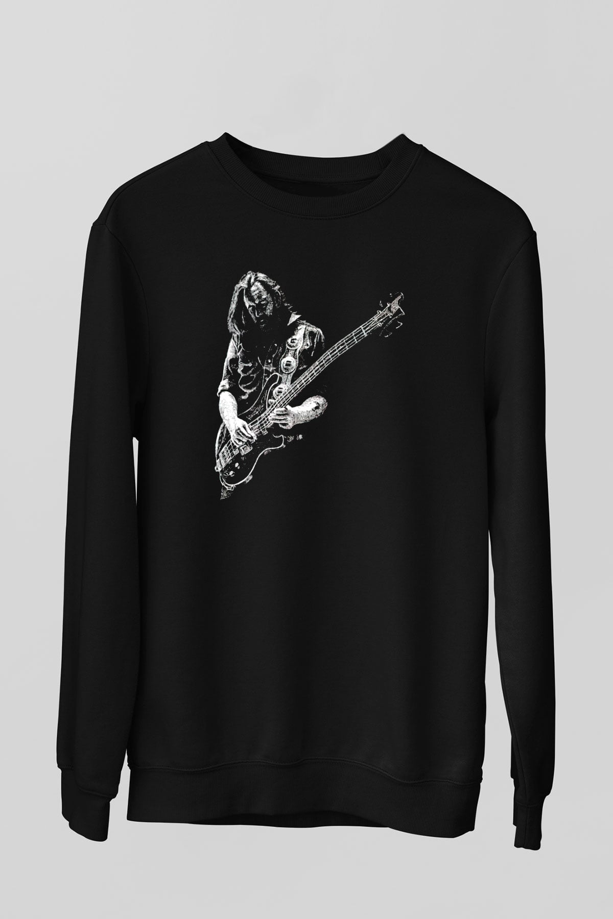 Lemmy Siyah Unisex Sweatshirt