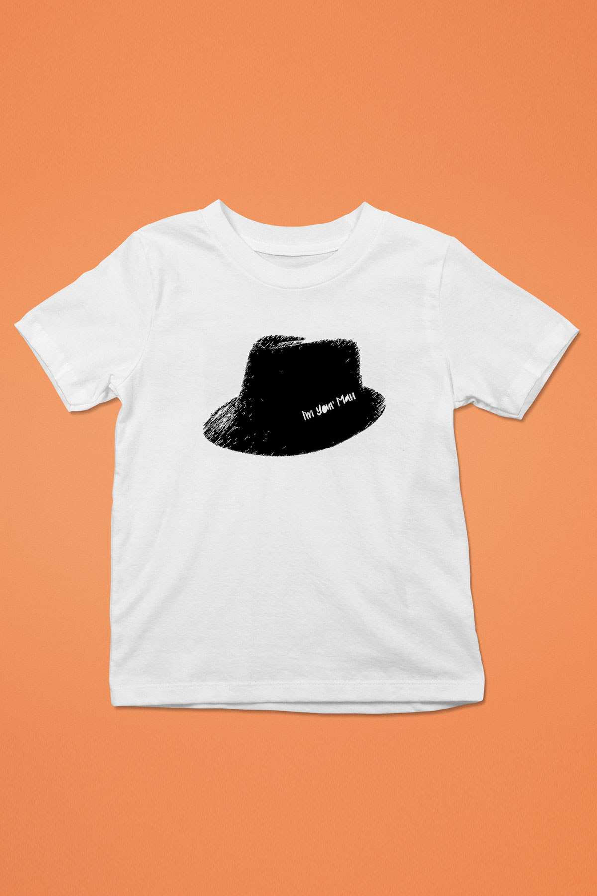 Leonard Cohen Baskılı Beyaz Unisex Beyaz Çocuk Tişört - Tshirt