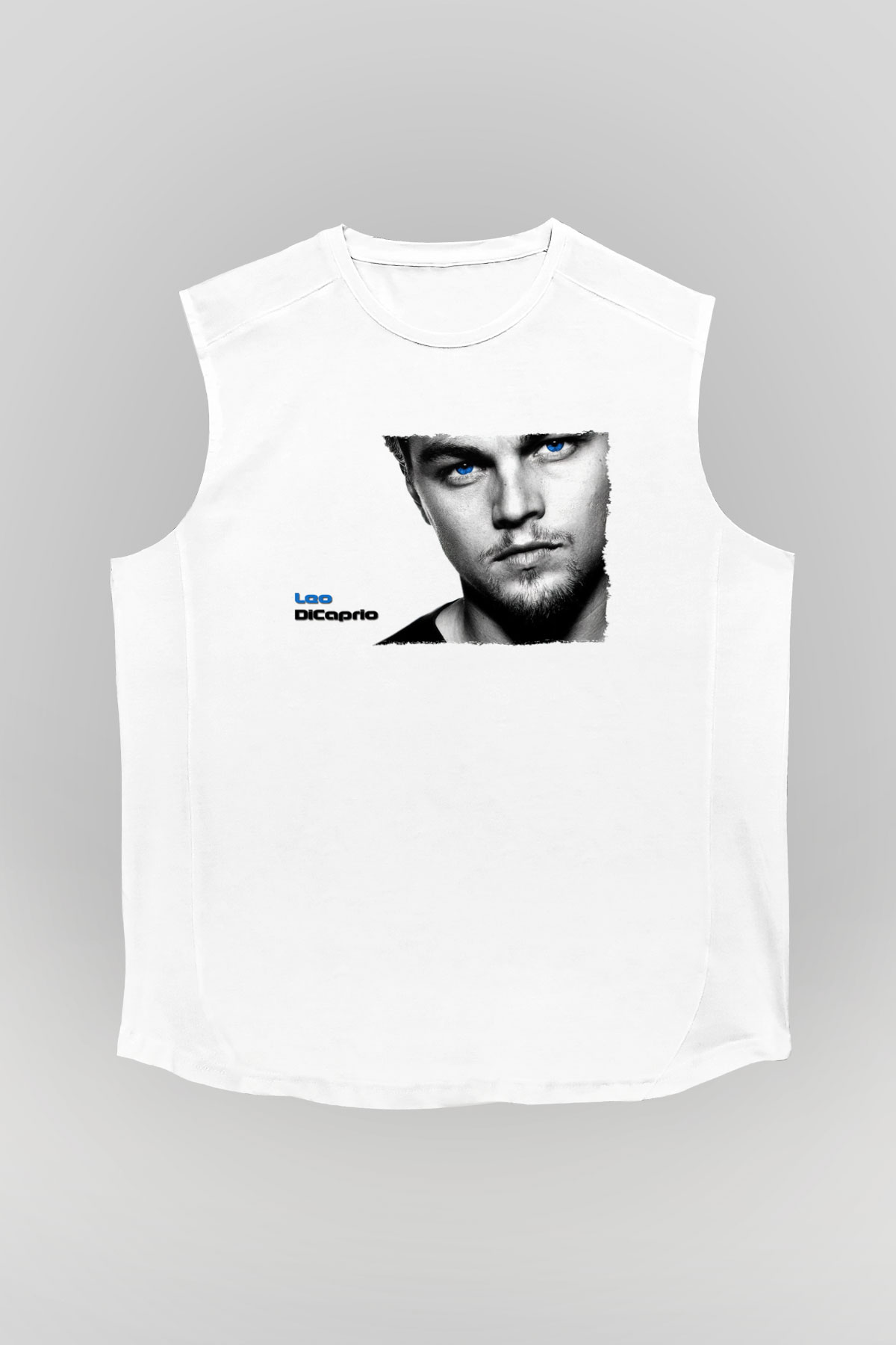 Leonardo DiCaprio Beyaz Unisex Kolsuz Tişört