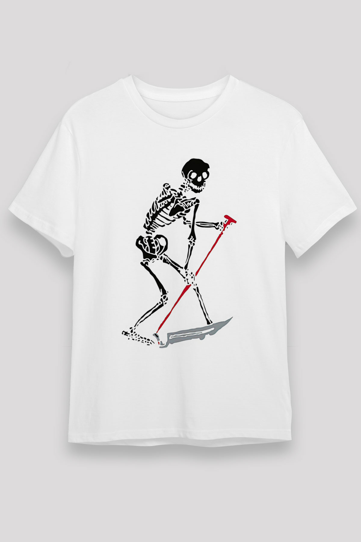 Lil Peep Baskılı Unisex Beyaz Tişört - Tshirt
