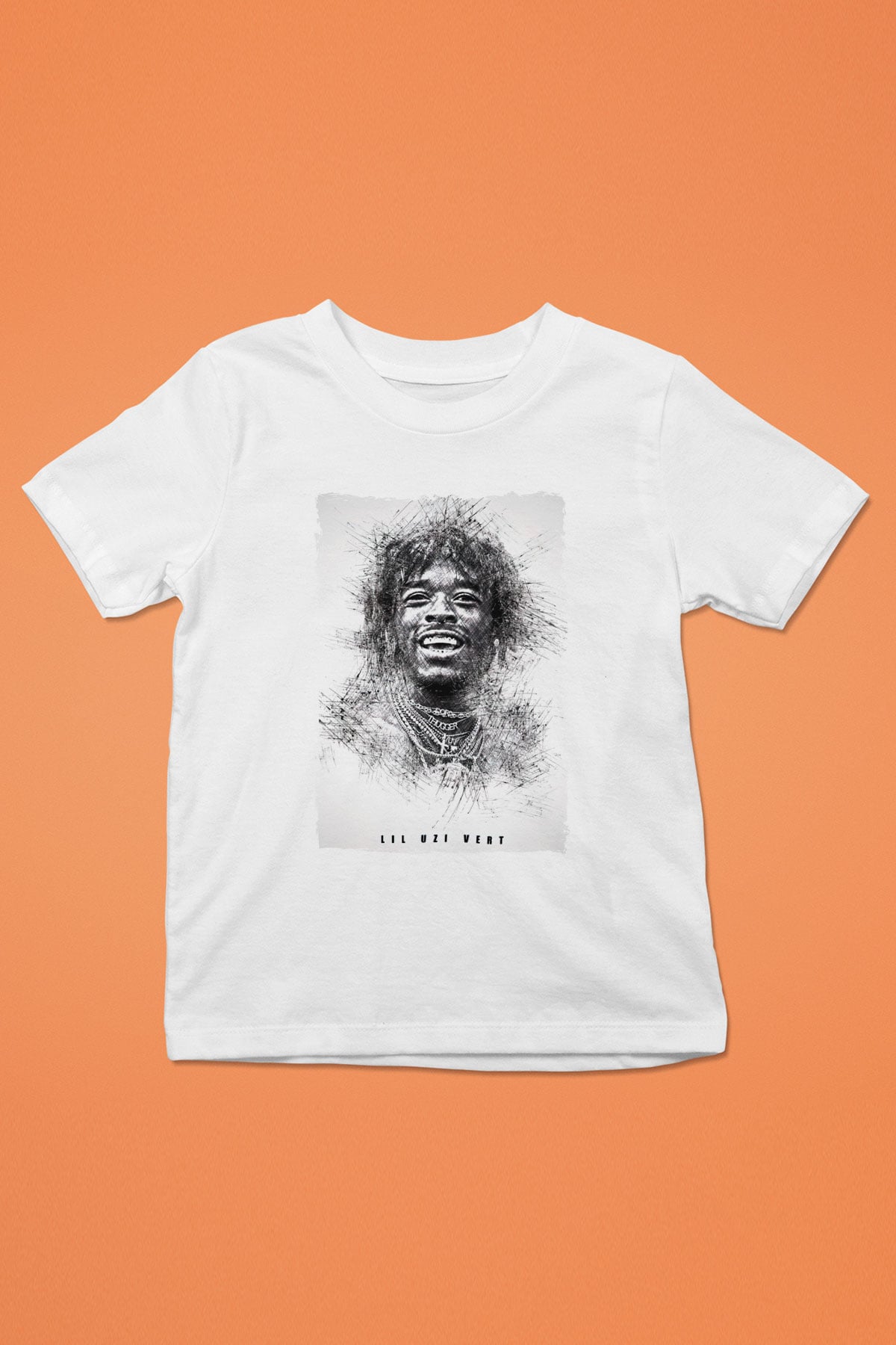 Lil Uzi Vert Beyaz Unisex Çocuk Tişört