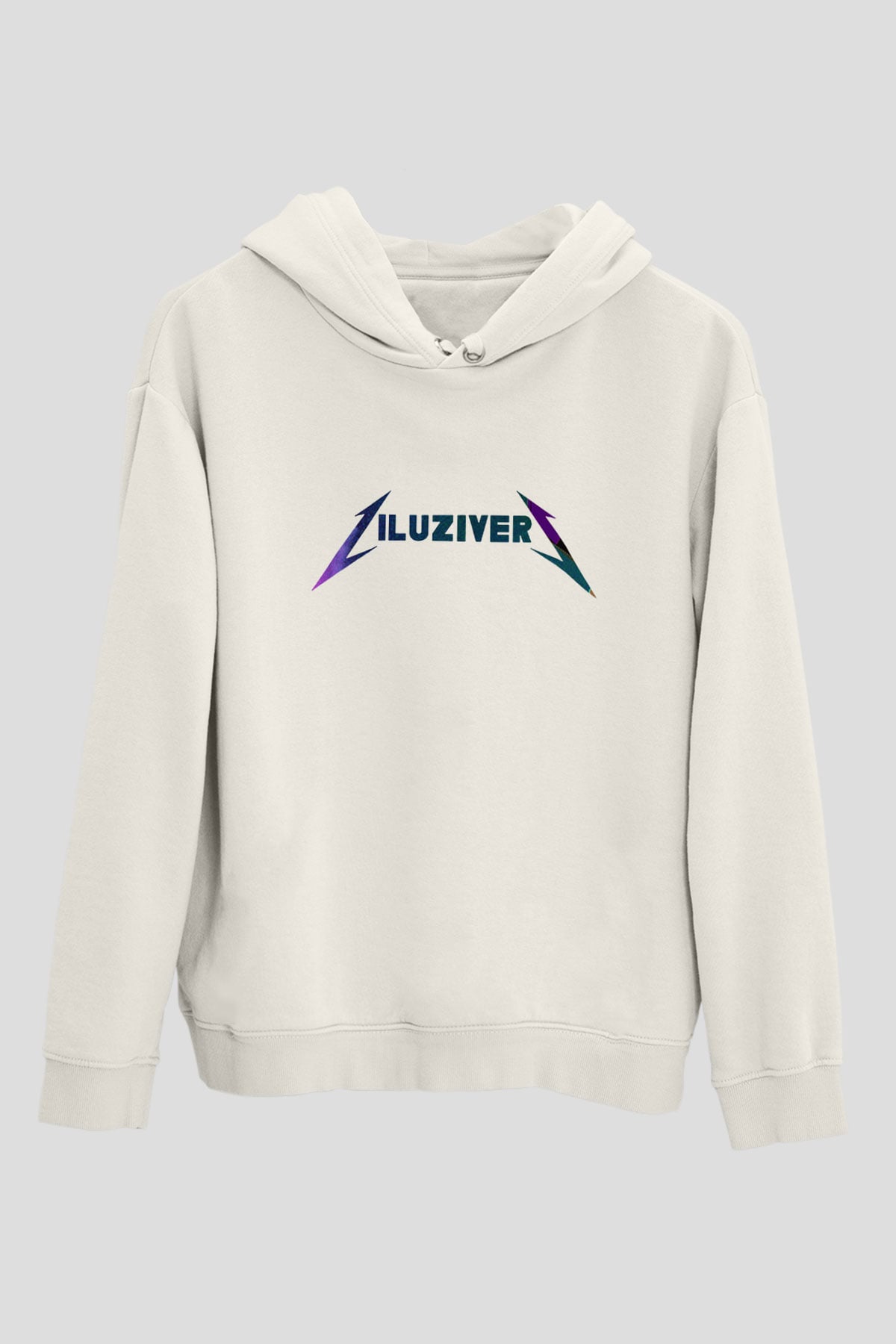 Lil Uzi Vert Beyaz Unisex Kapşonlu Sweatshirt