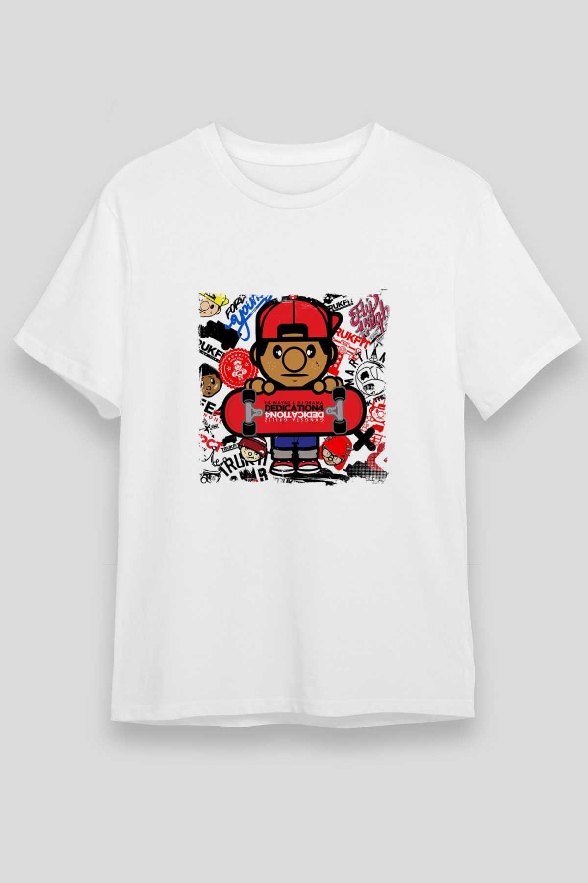 Lil Wayne Unisex White Graphic Tee - STREETWEAR