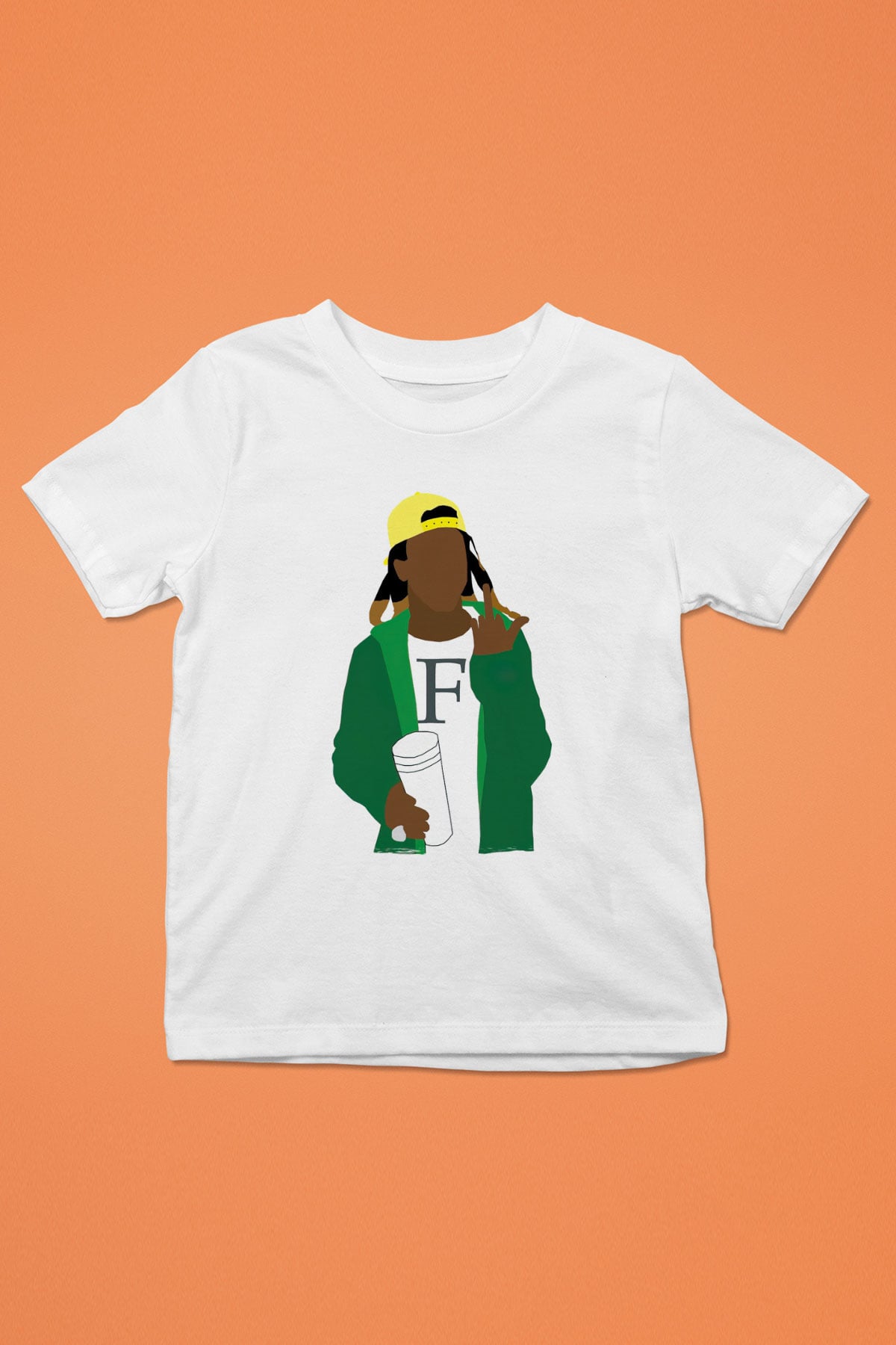Lil Wayne Beyaz Unisex Çocuk Tişört