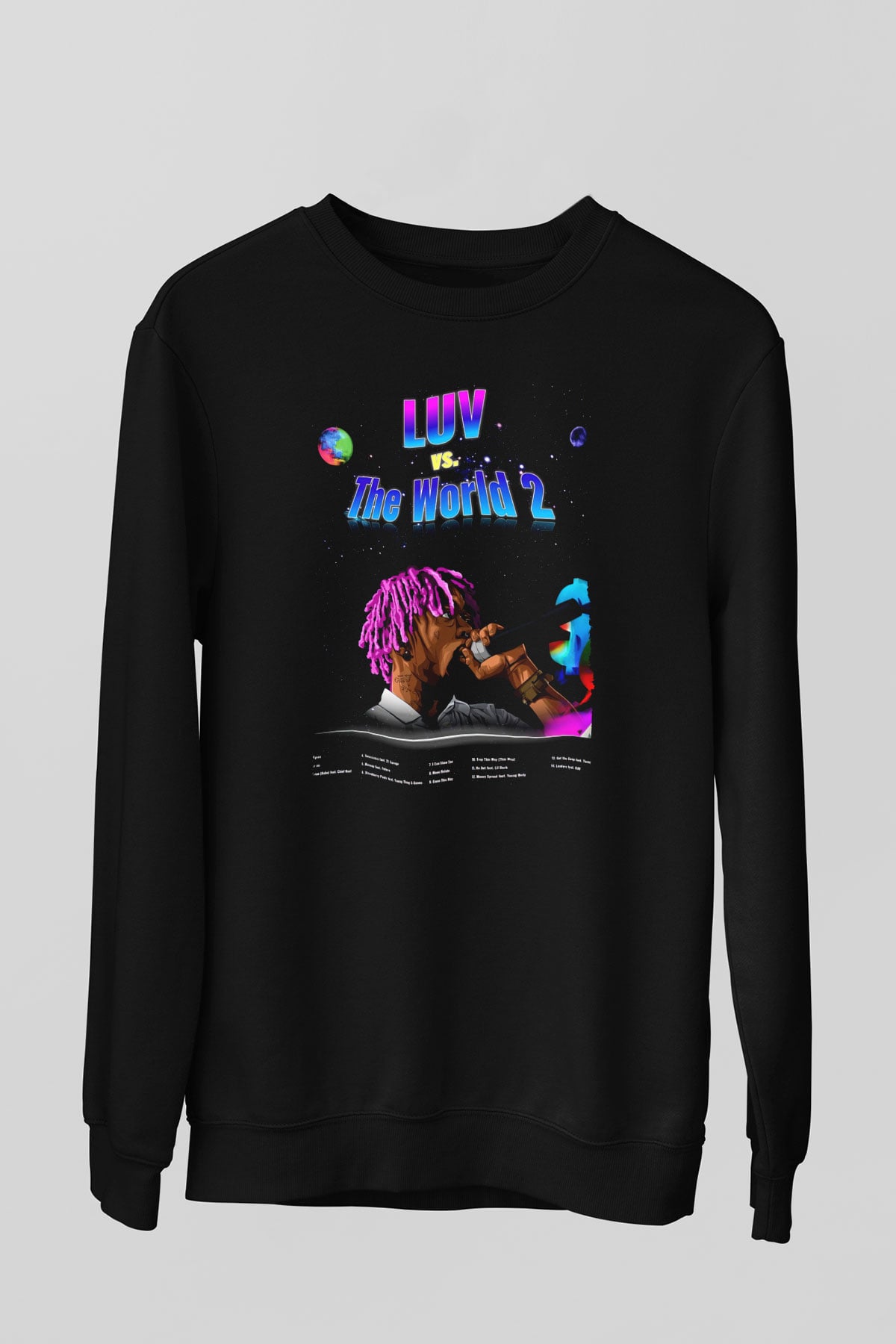 Lil Wayne Siyah Unisex Sweatshirt