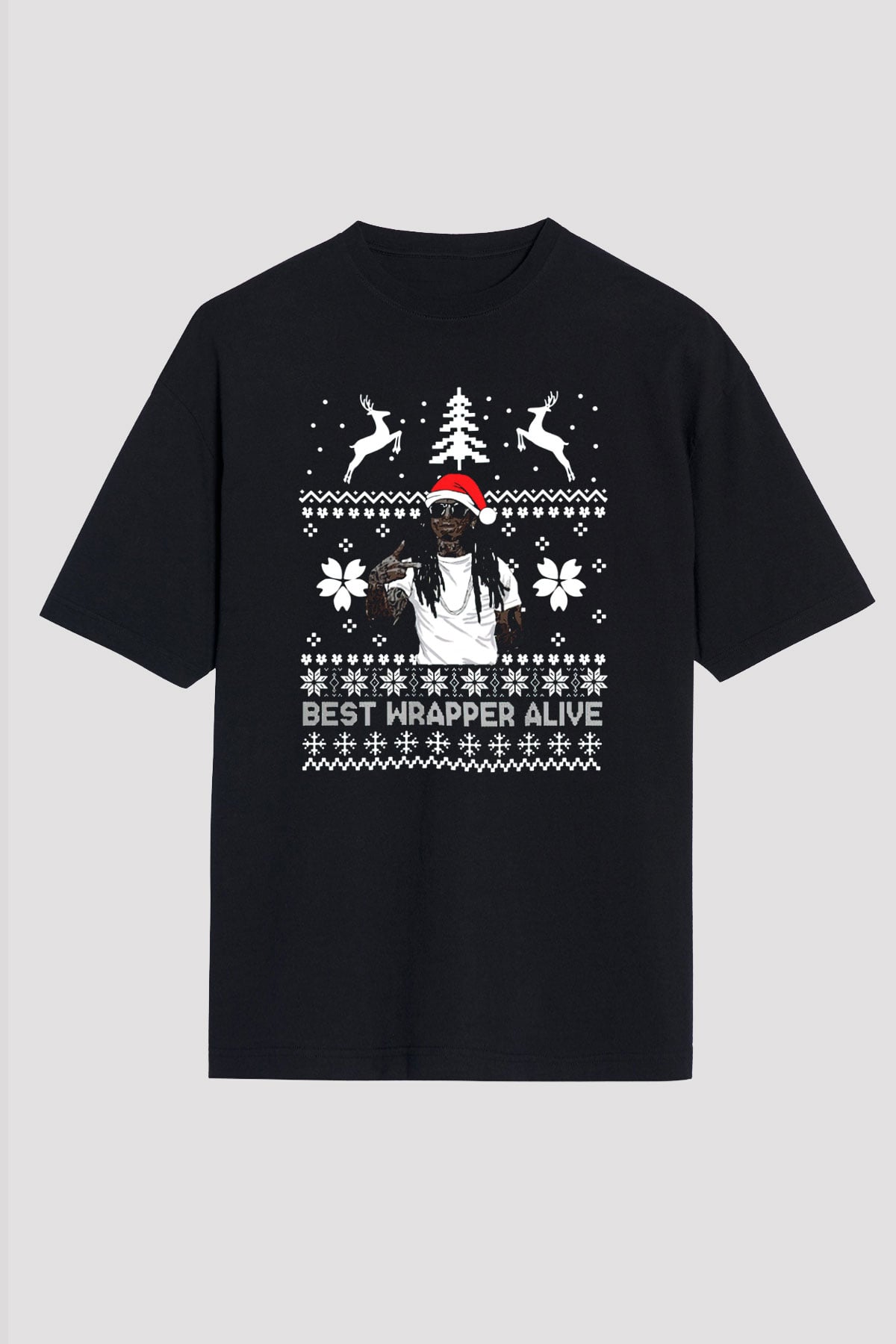 Lil Wayne Siyah Unisex Tişört T-Shirt - TişörtFabrikası