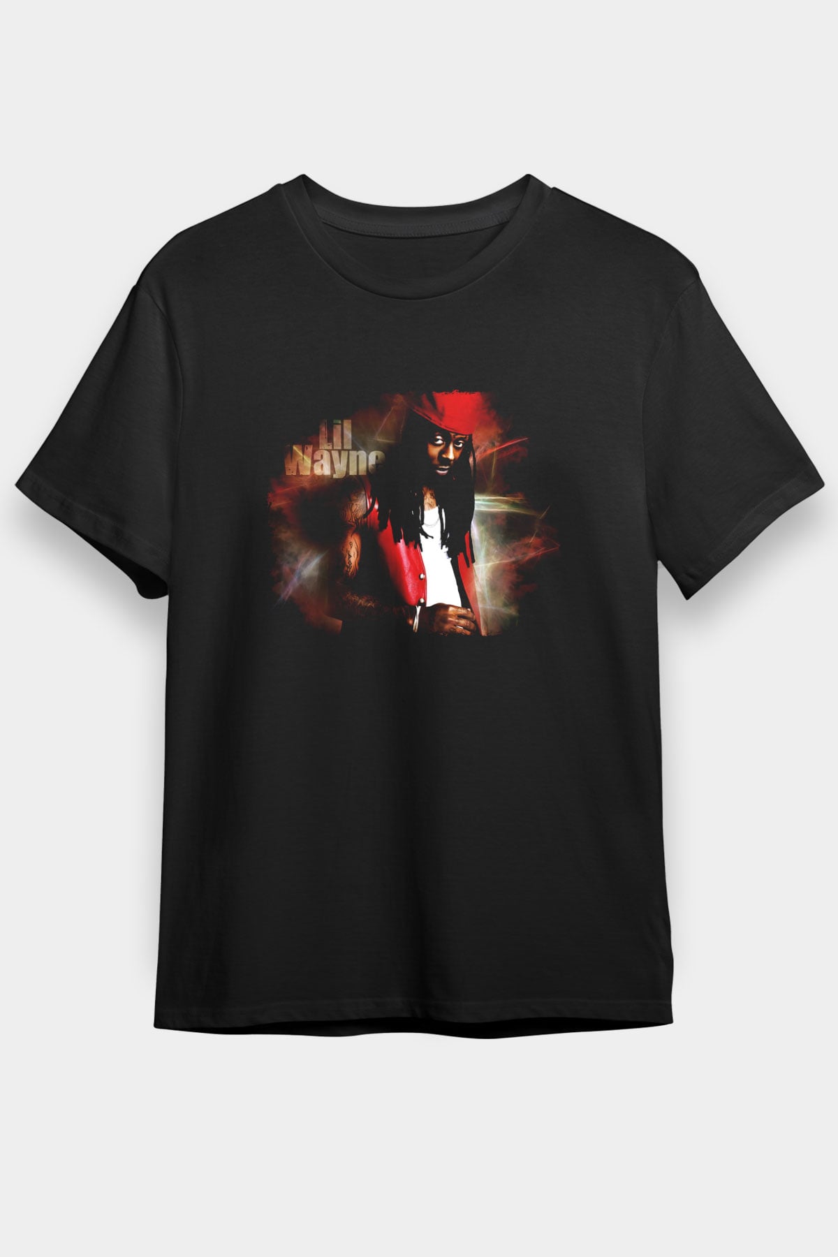 Lil Wayne Siyah Unisex Tişört T-Shirt - TişörtFabrikası