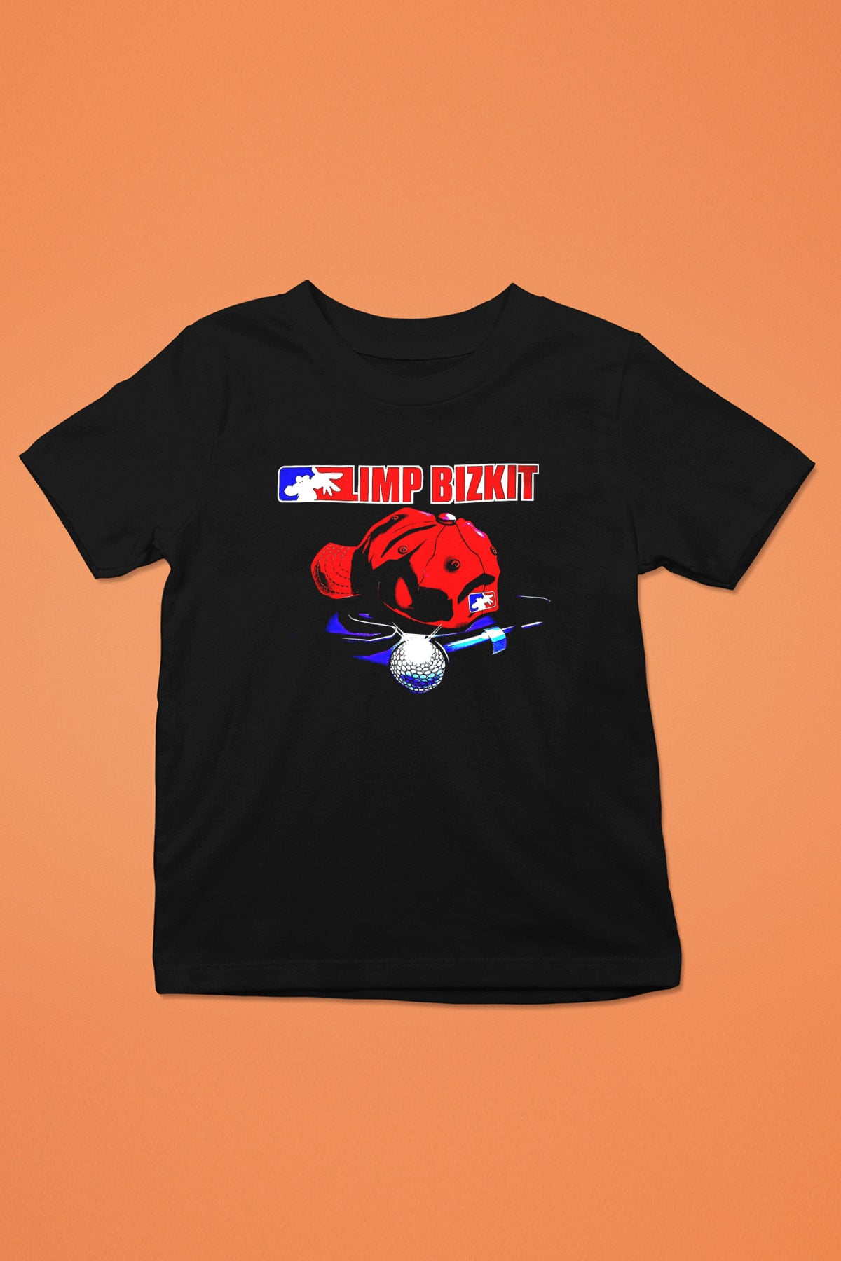 Limp Bizkit Baskılı Unisex Siyah Çocuk Tişört - Tshirt