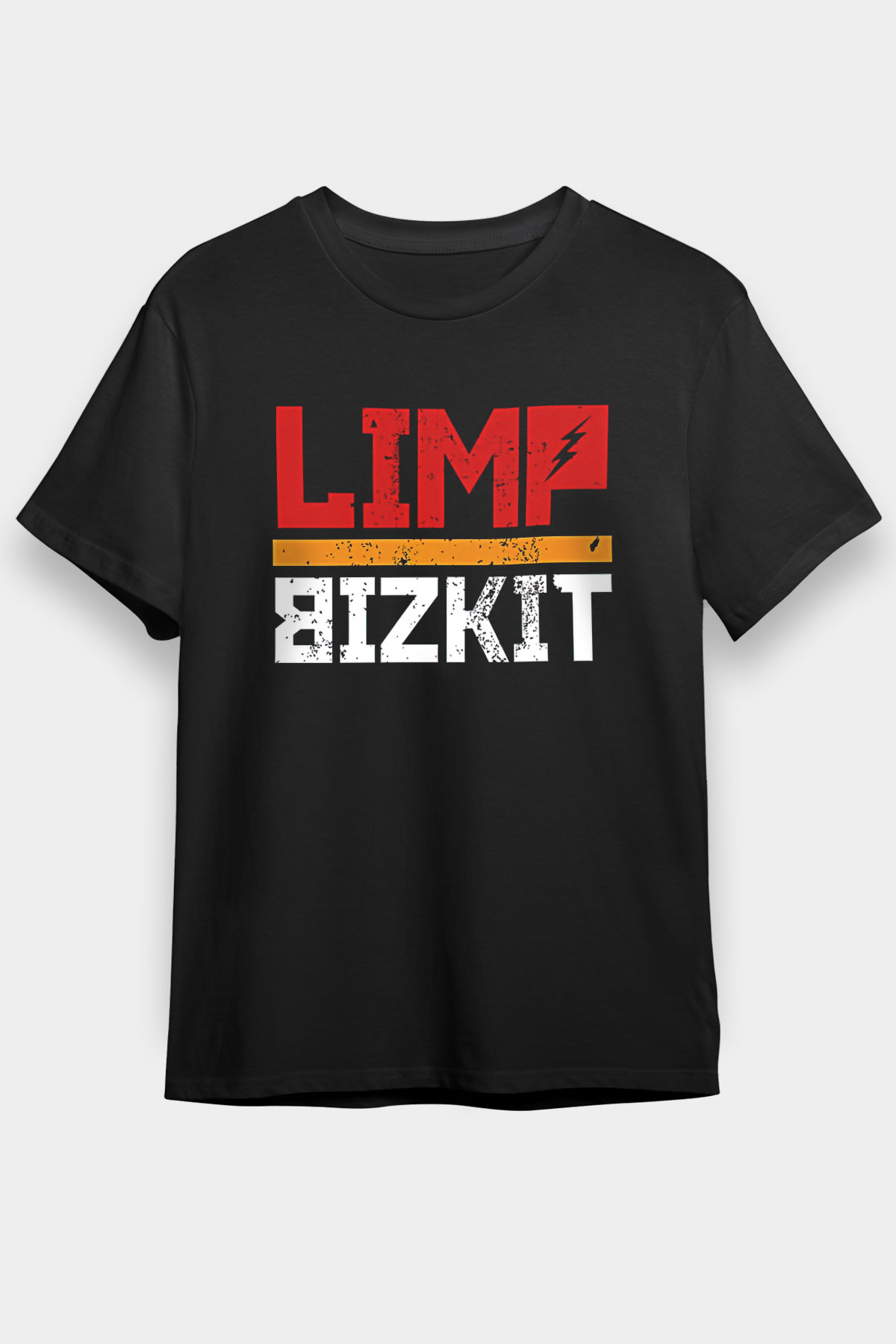 Limp Bizkit Baskılı Unisex Siyah Tişört - Tshirt