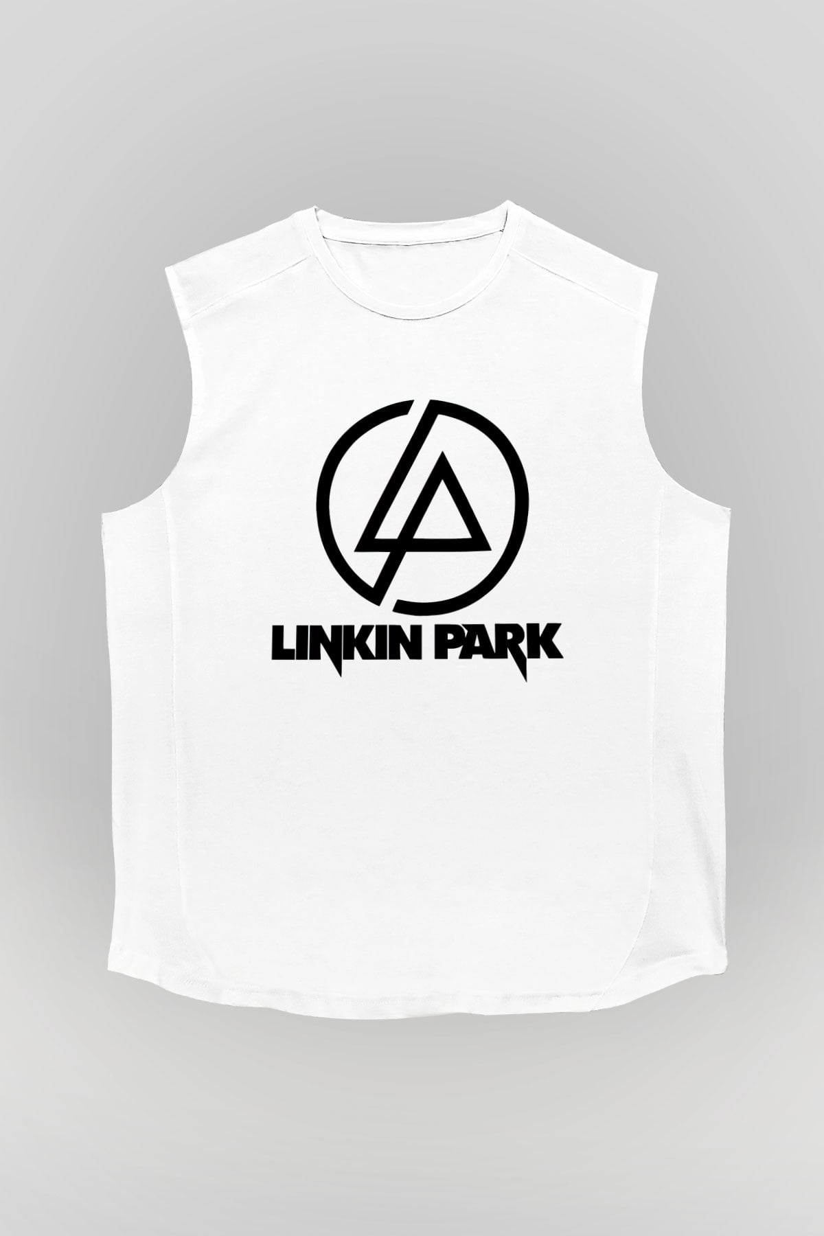 Linkin Park Beyaz Unisex Kolsuz Tişört