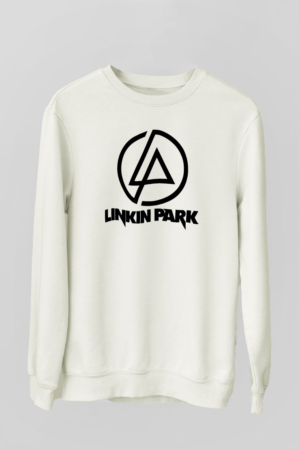 Linkin Park Beyaz Unisex Sweatshirt