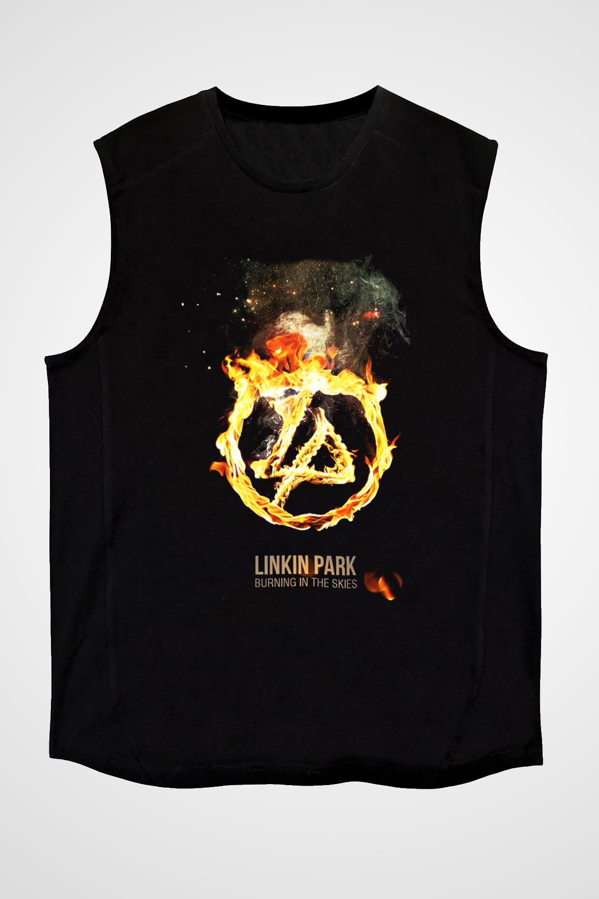Linkin Park Siyah Unisex Kolsuz Tişört