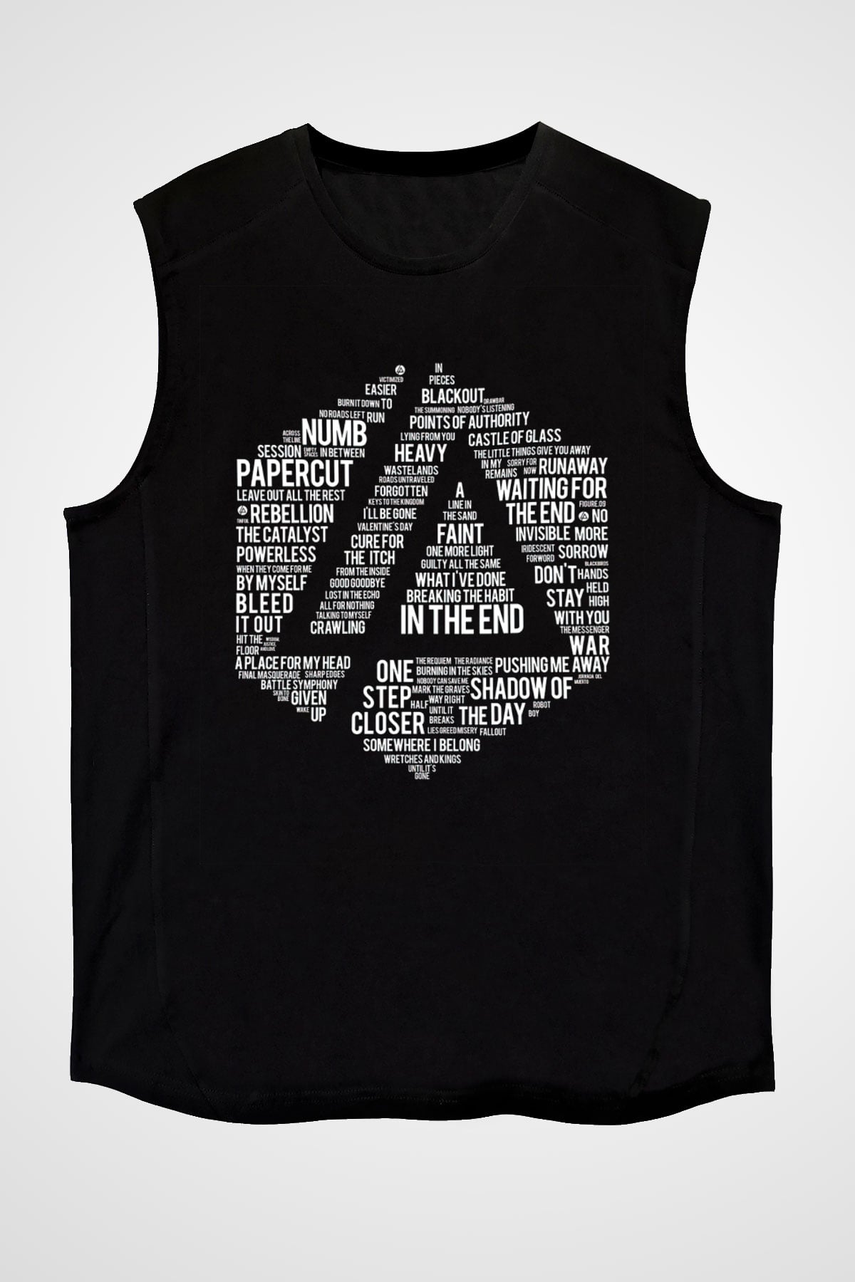 Linkin Park Siyah Unisex Kolsuz Tişört