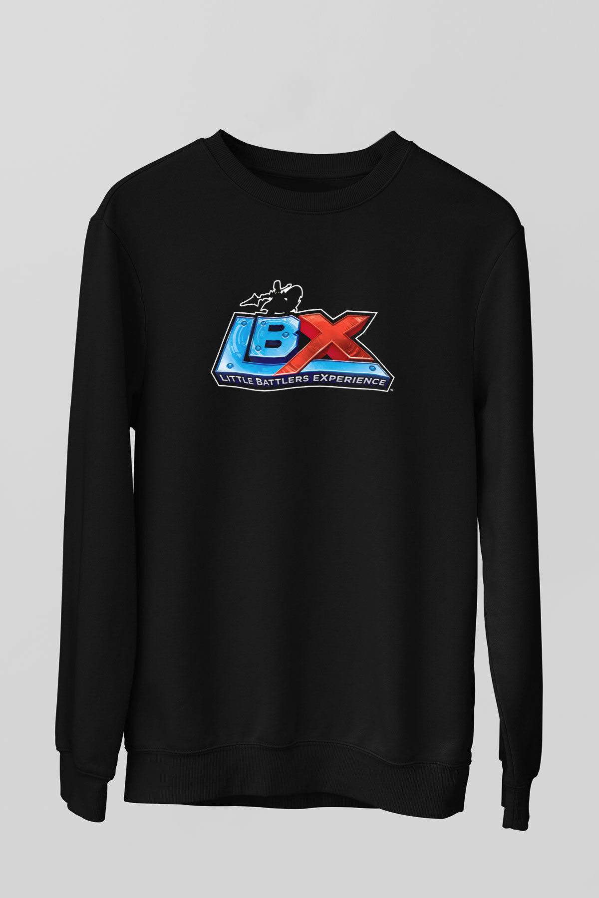 Little Battlers Experience Siyah Unisex Sweatshirt