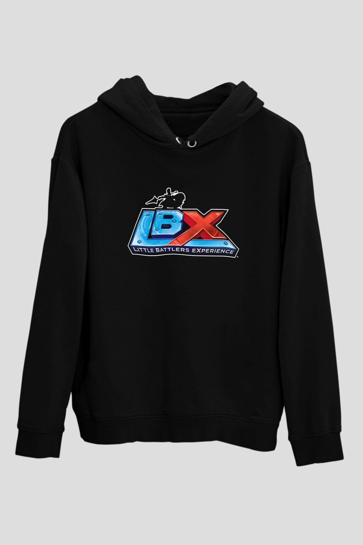 Little Battlers Experience Siyah Unisex Hoodie