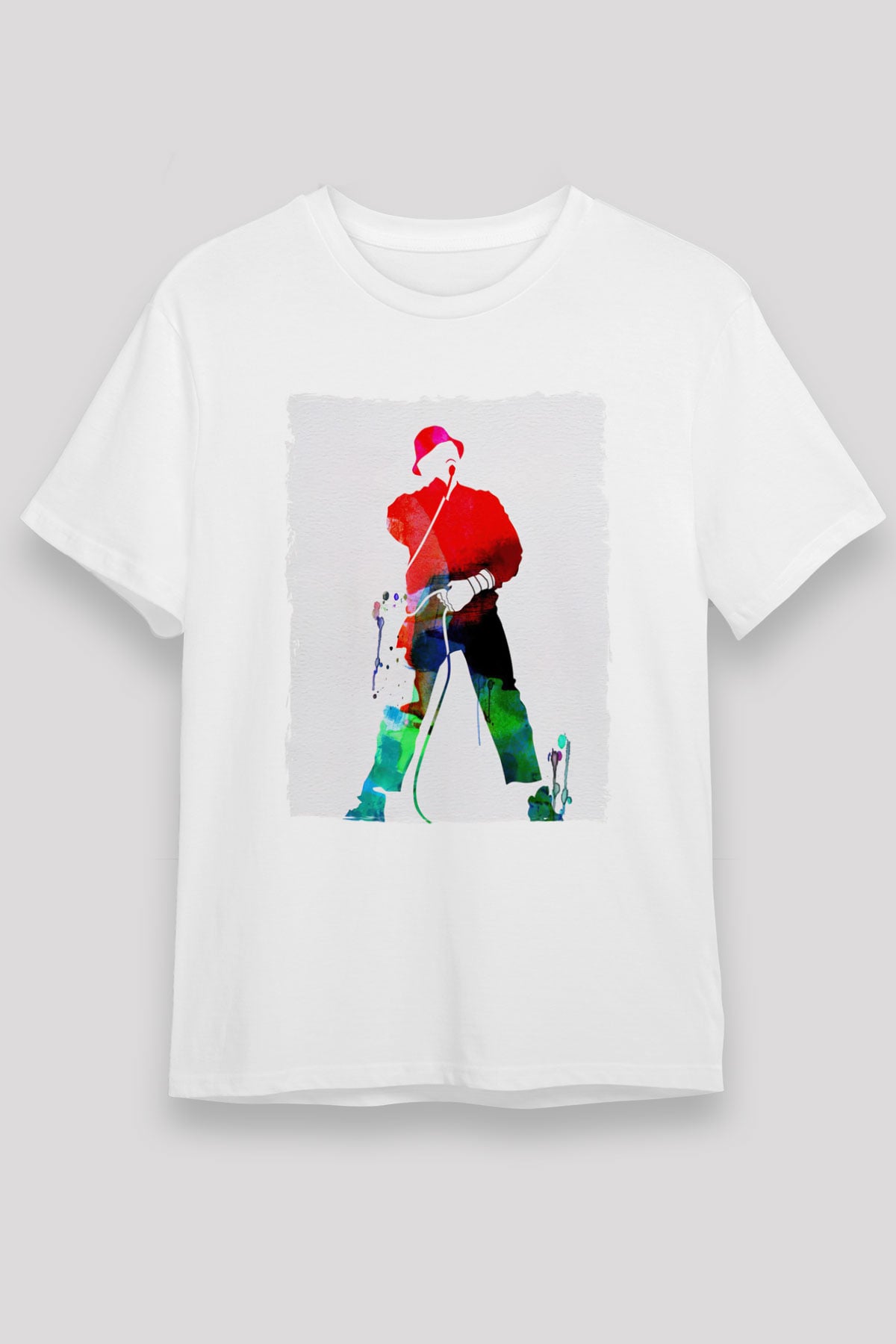 LL Cool J Beyaz Unisex Tişört T-Shirt - TişörtFabrikası