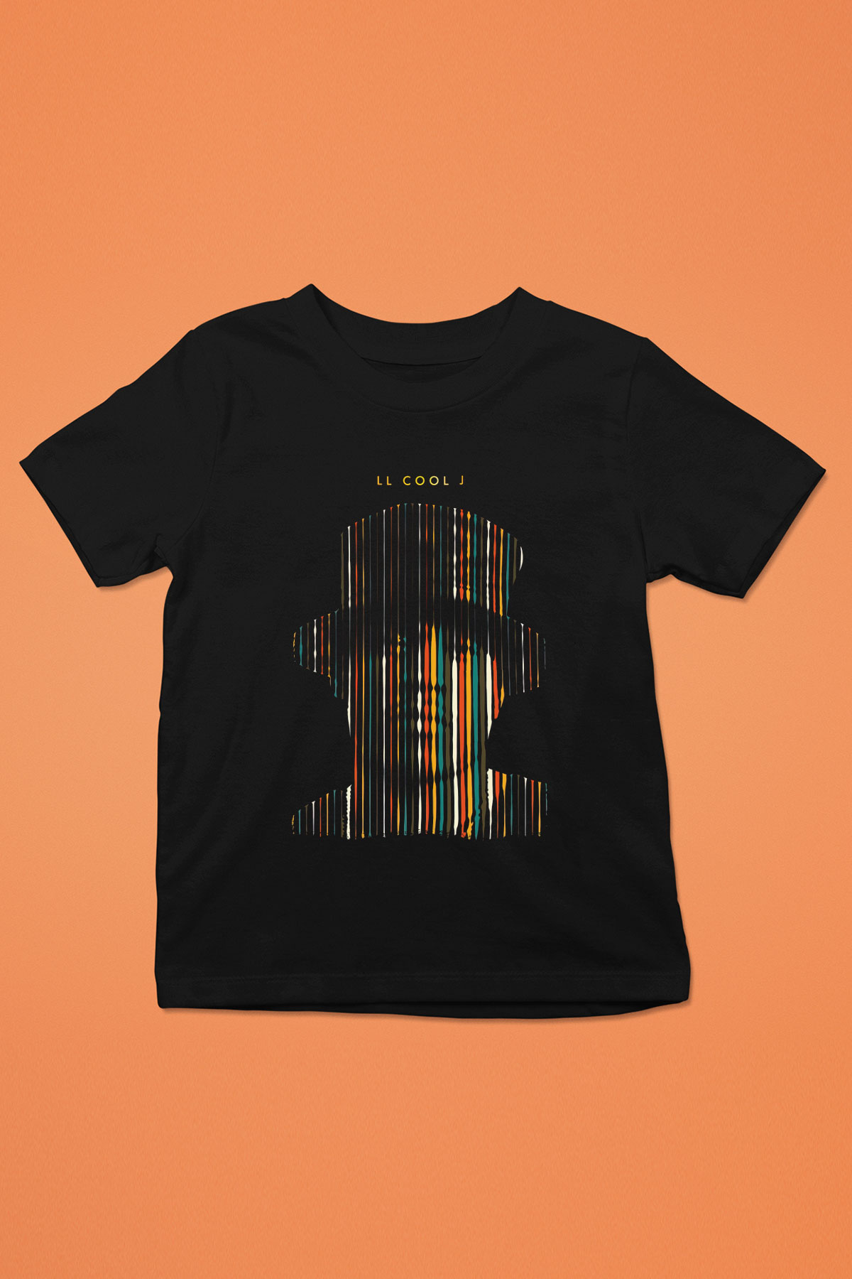 LL Cool J Siyah Unisex Çocuk Tişört