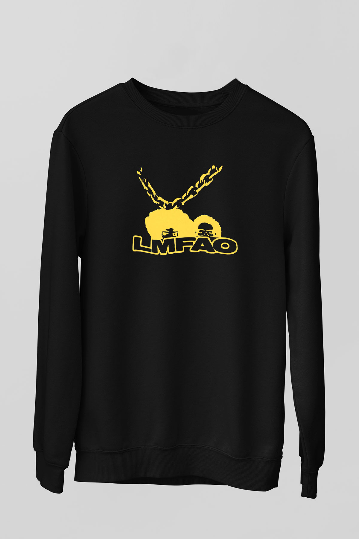 LMFAO Siyah Unisex Sweatshirt