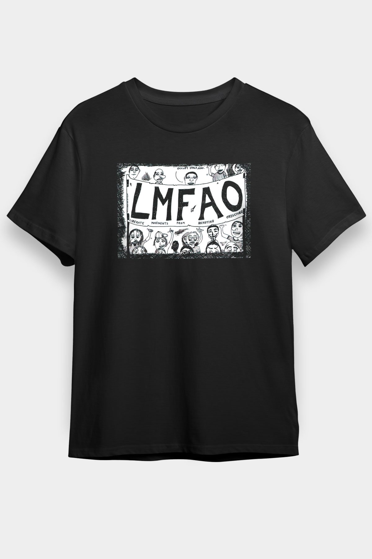 LMFAO Black Unisex T Shirt Tees