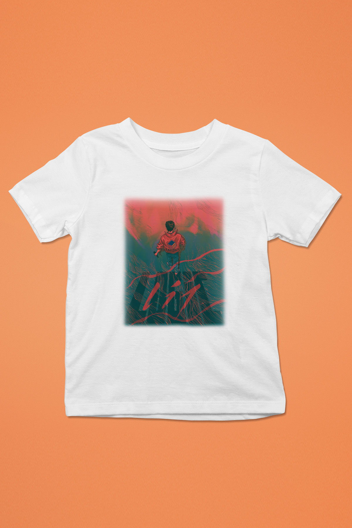 Logic Baskılı Beyaz Unisex Çocuk Tişört
