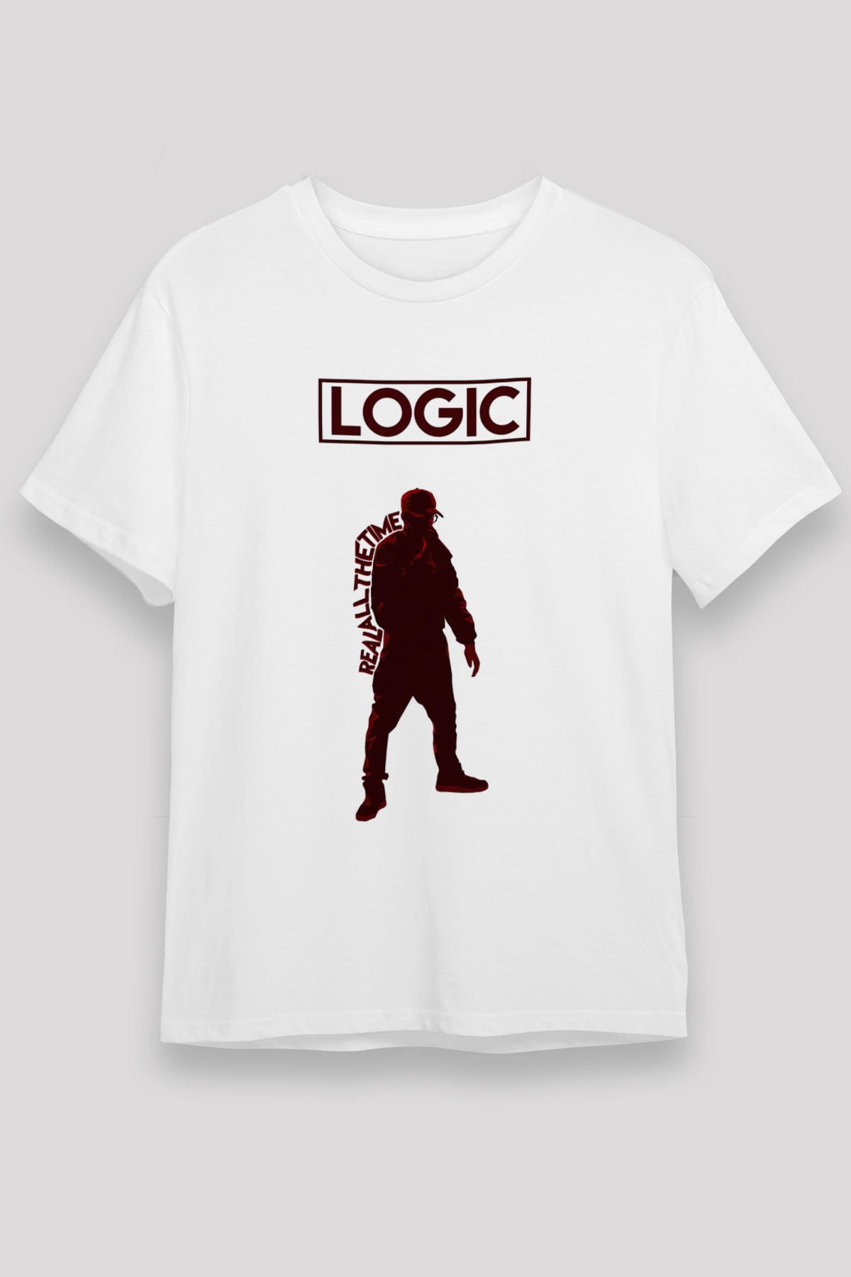 Logic Beyaz Unisex Tişört T-Shirt - TişörtFabrikası