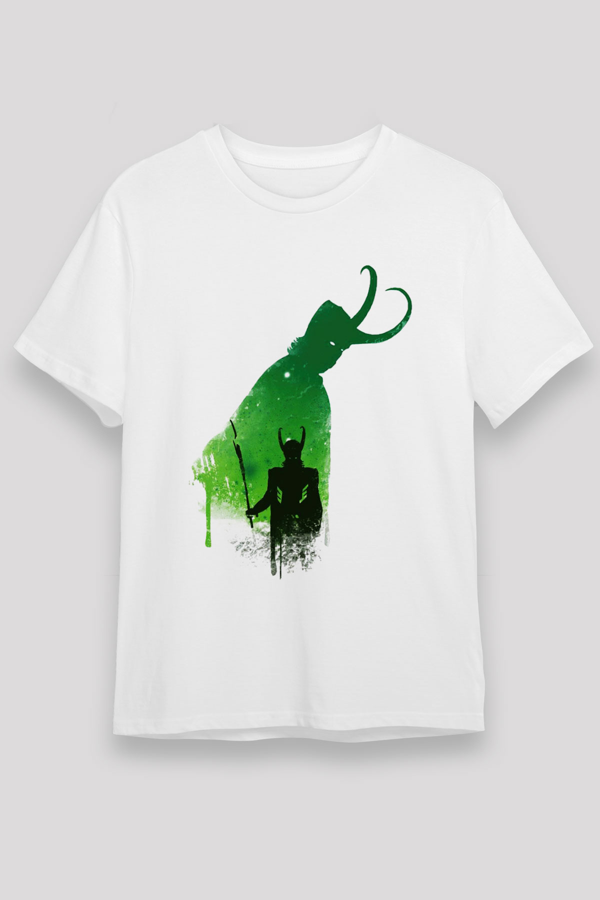 Loki White Unisex Graphic Tee - STREETWEAR