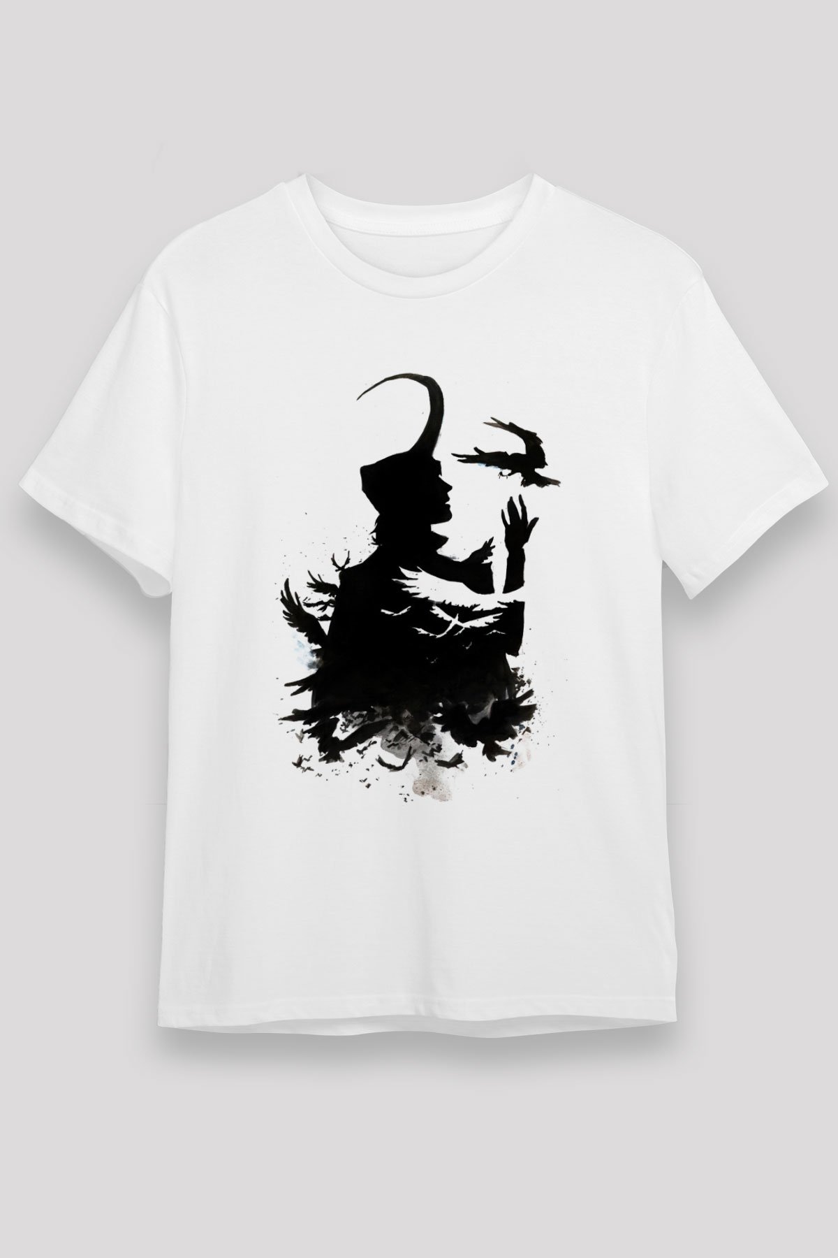 Loki White Unisex Graphic Tee - STREETWEAR