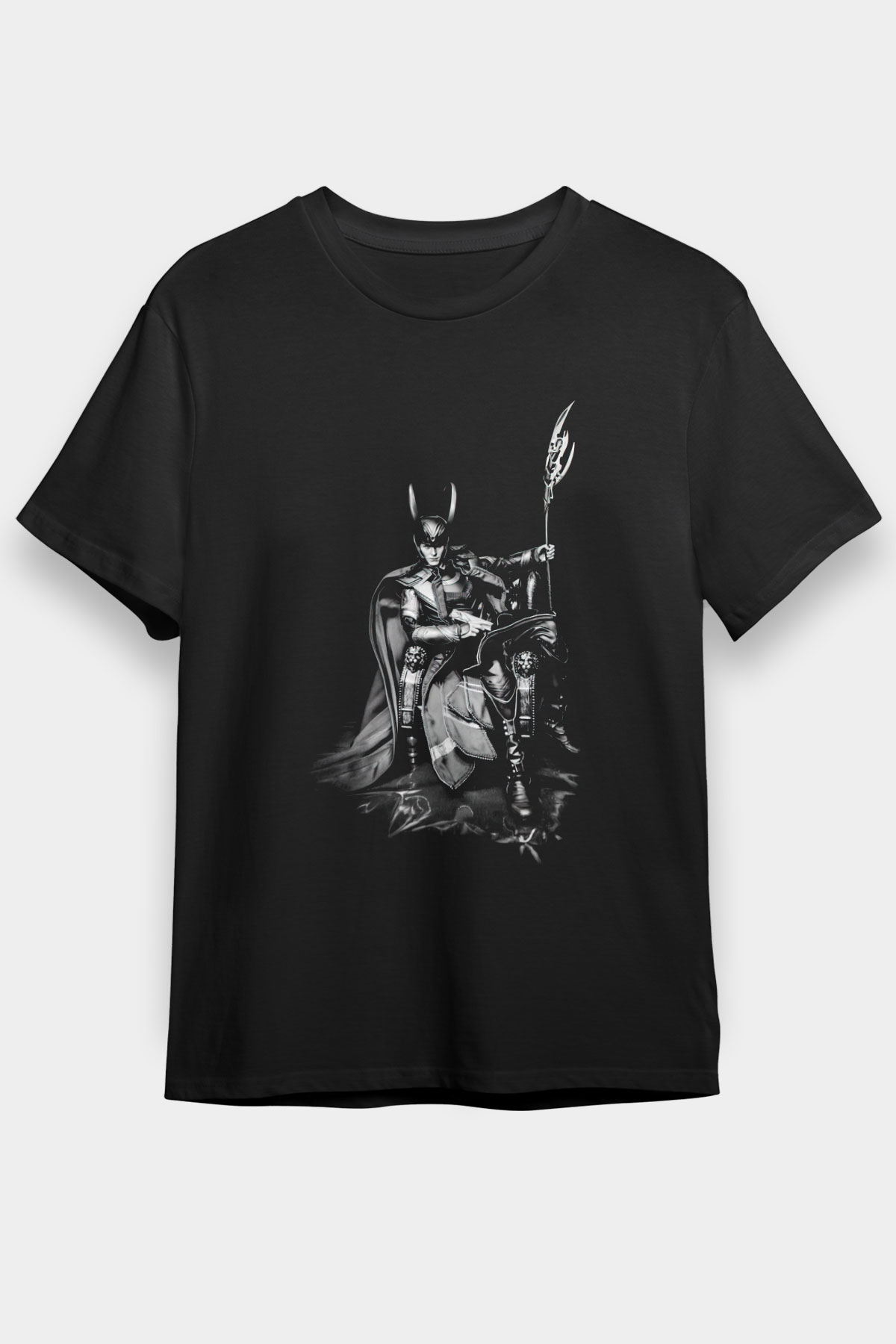 Loki Siyah Unisex Graphic Tee - STREETWEAR