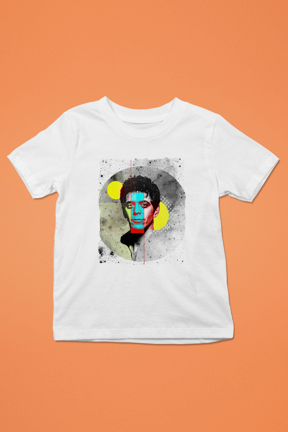 Lou Reed Beyaz Unisex Çocuk Tişört