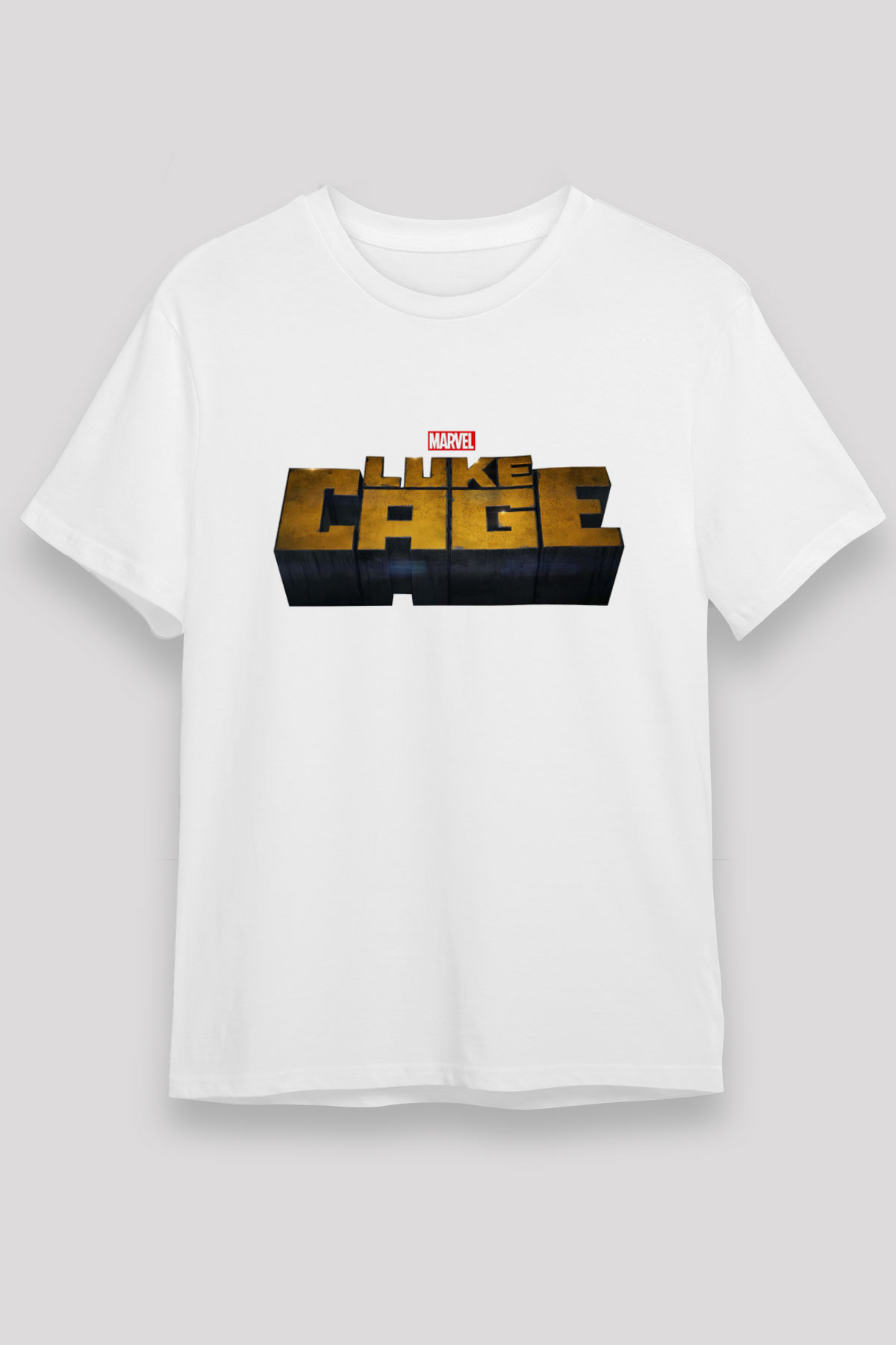 Luke Cage White Unisex Graphic Tee - STREETWEAR